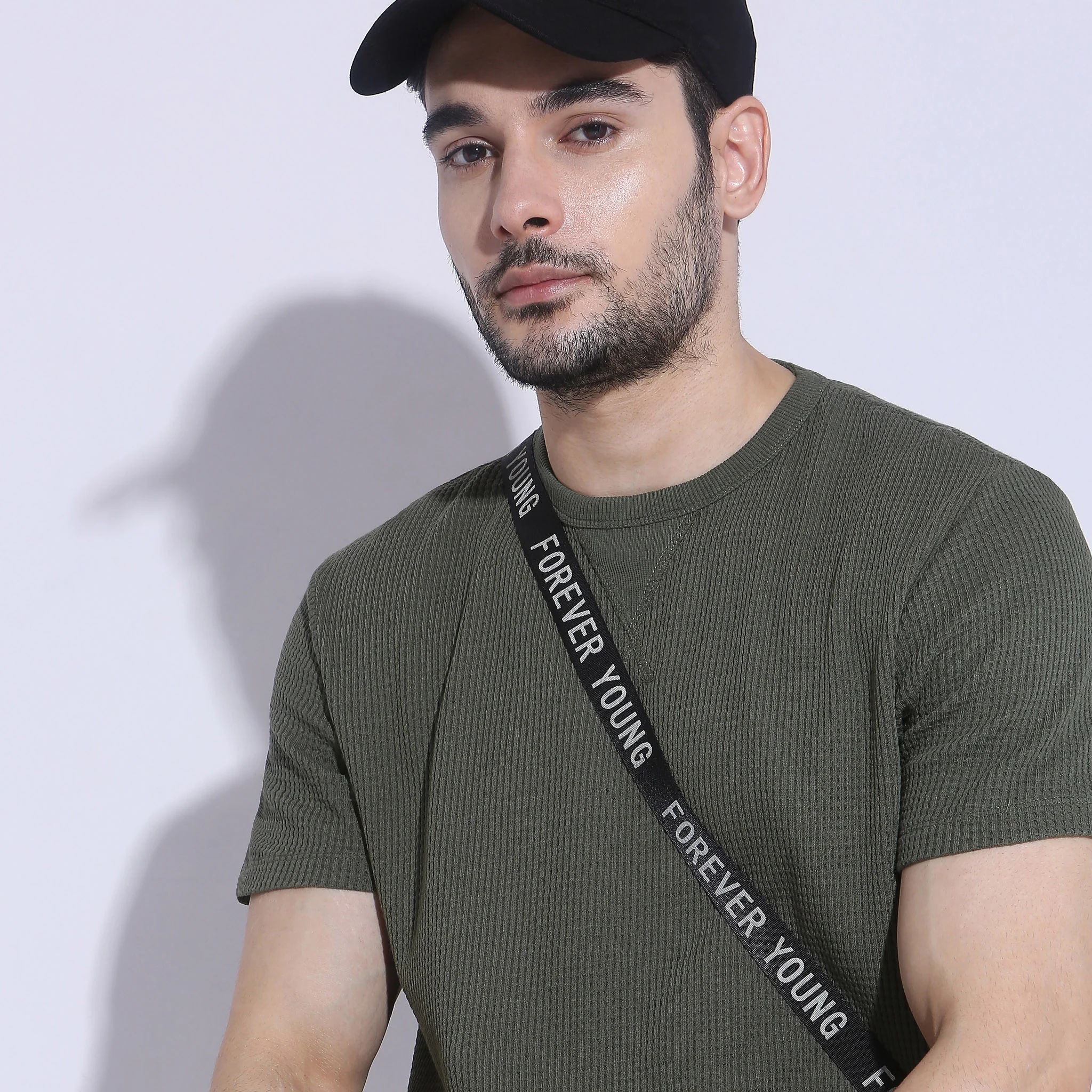 Camper Crew Neck Structured Full Sleeve T-Shirt - Image 5