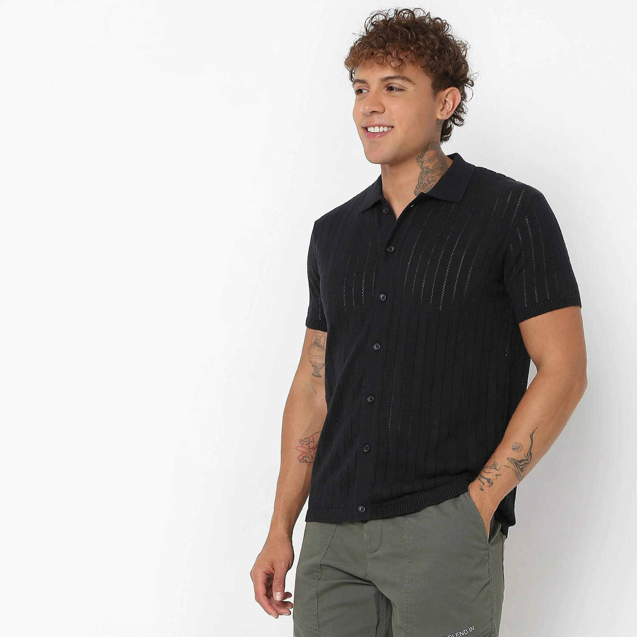 Hand Kinit Jersey™ - Fine Knitted Structure Regular Fit Shirt - Wear With Ease & Comfort - Image 10