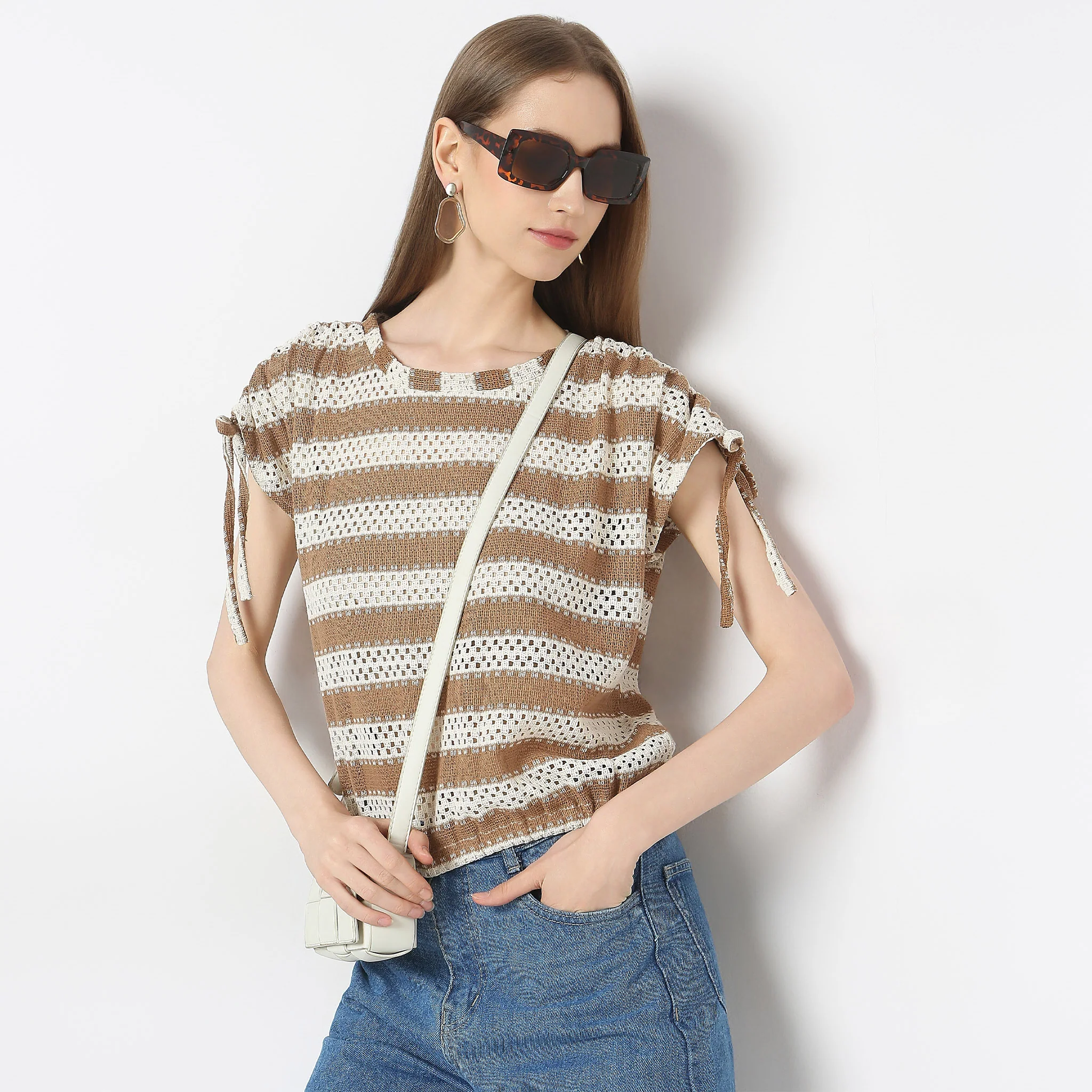Regular Fit Structured Top - Image 6