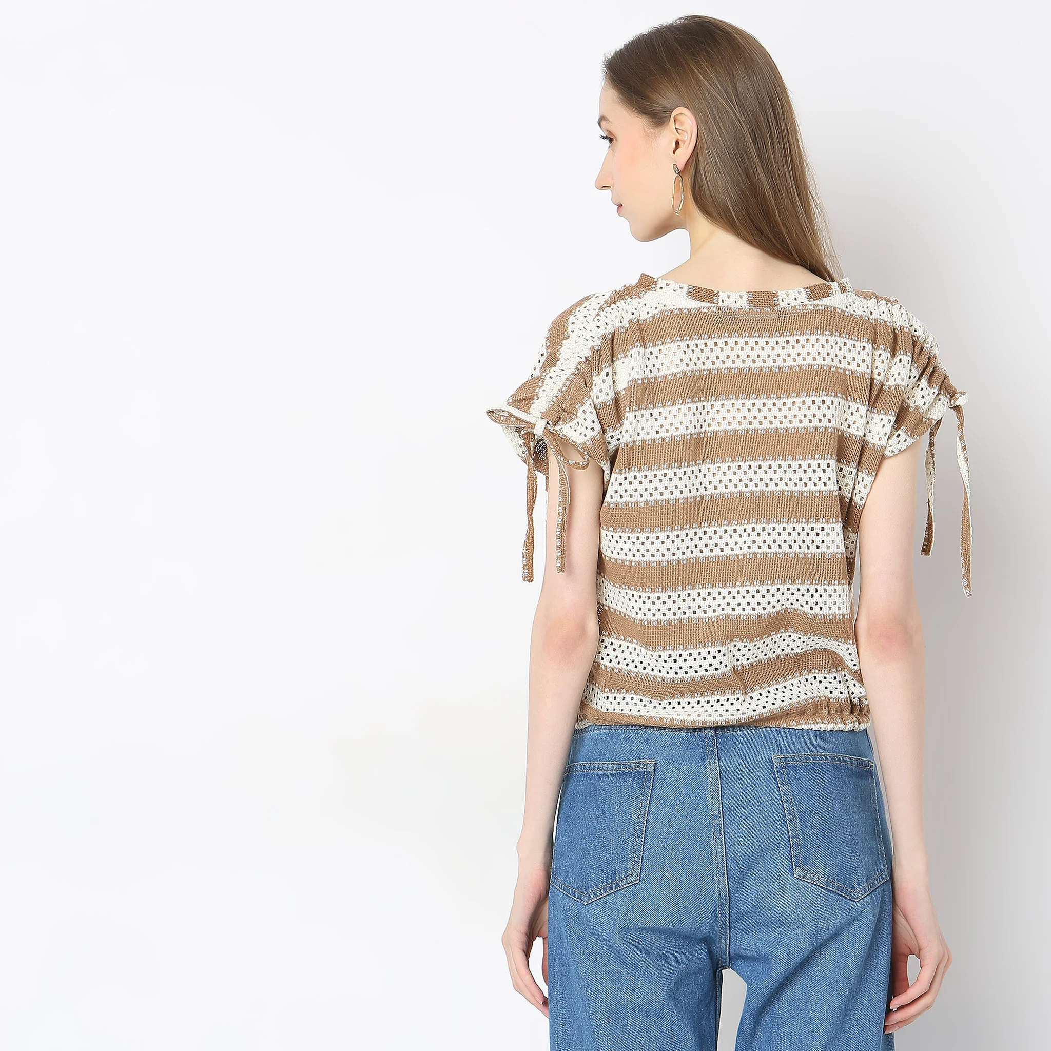 Regular Fit Structured Top - Image 8