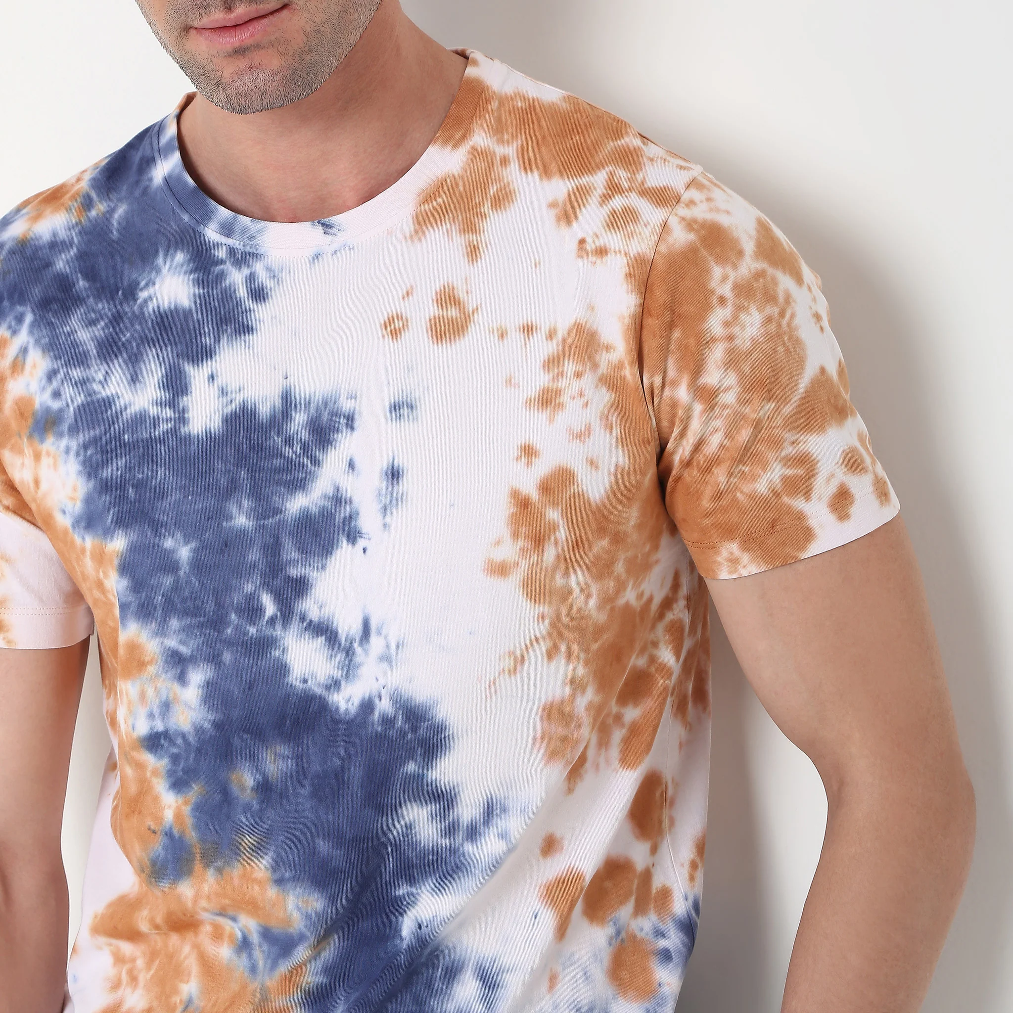Knitted Tie - Dye T-Shirt - Image 5