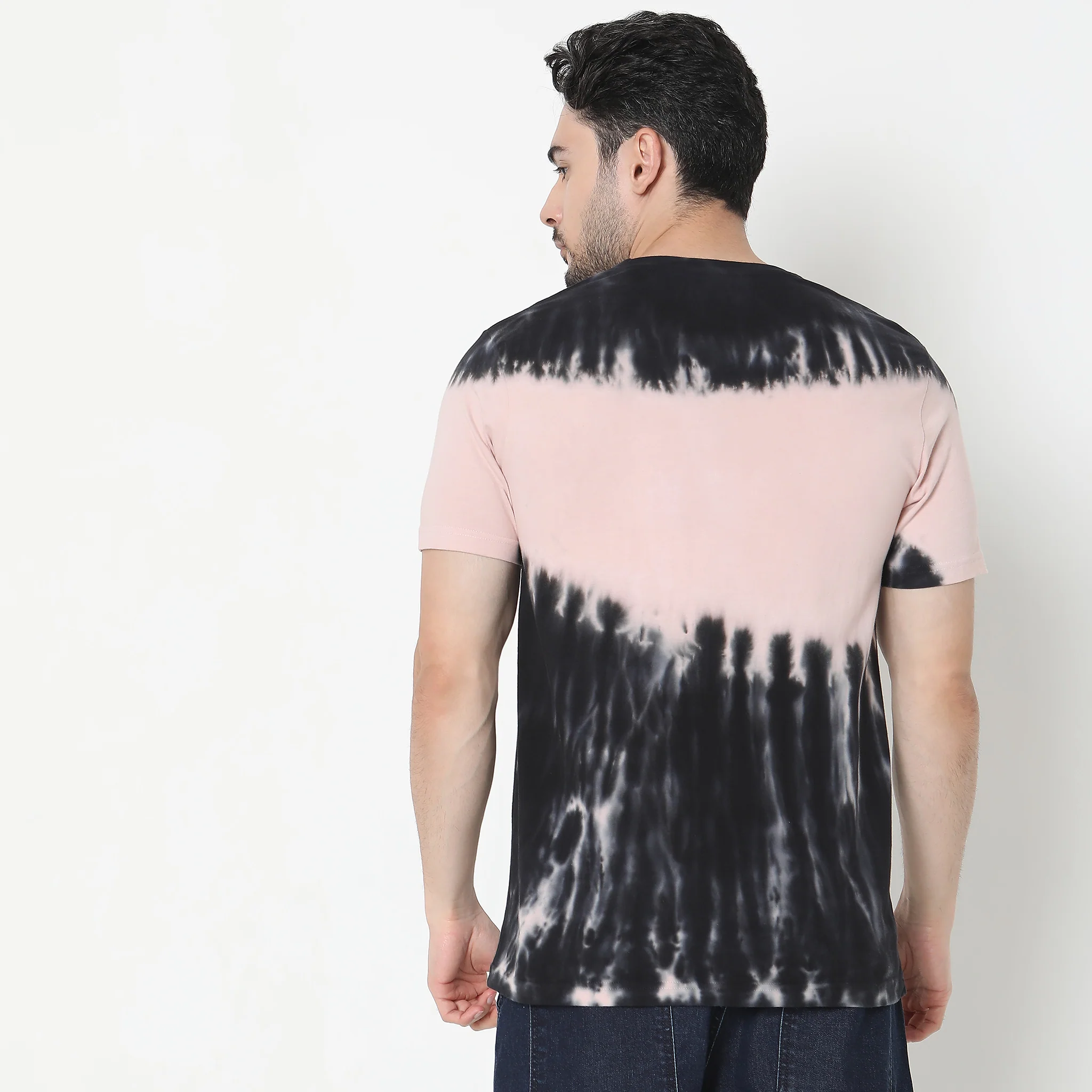 Regular Fit Tie - Dye T-Shirt - Image 3