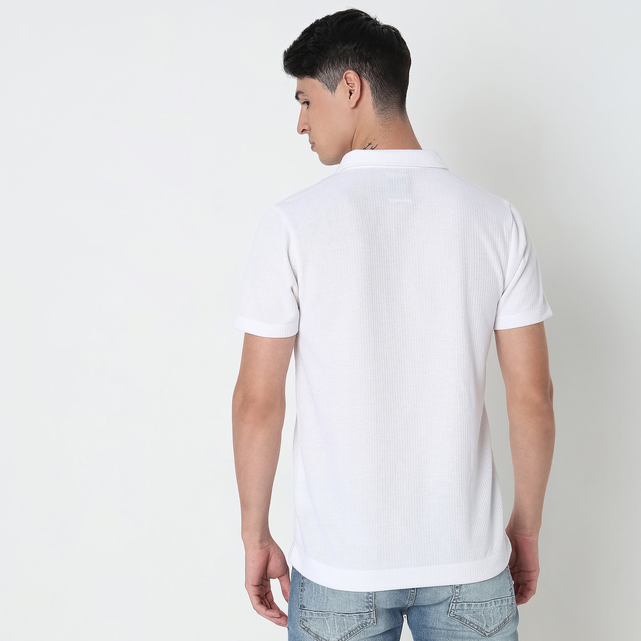 Regular Fit Structured Polo T-Shirt - Image 13