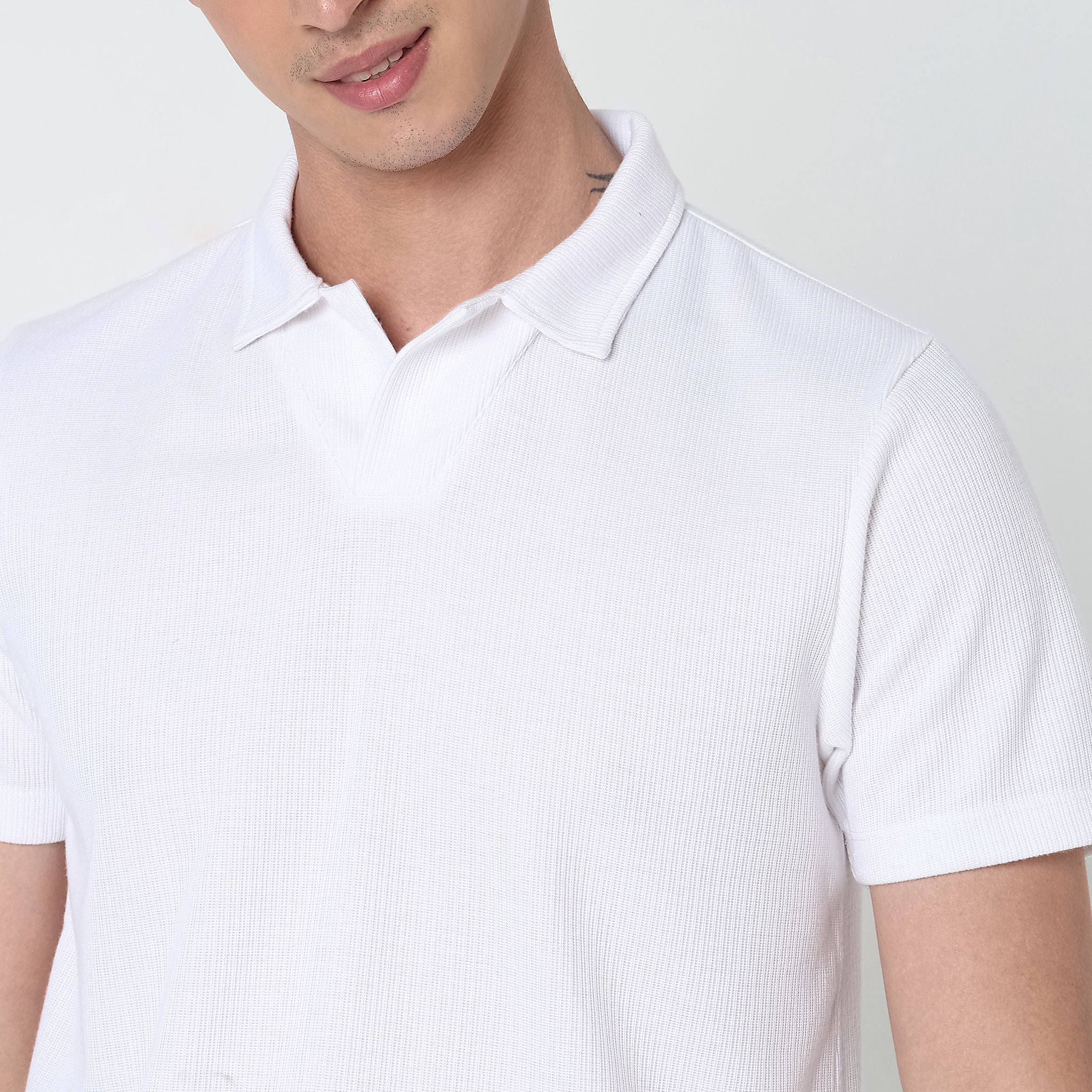 Regular Fit Structured Polo T-Shirt - Image 15