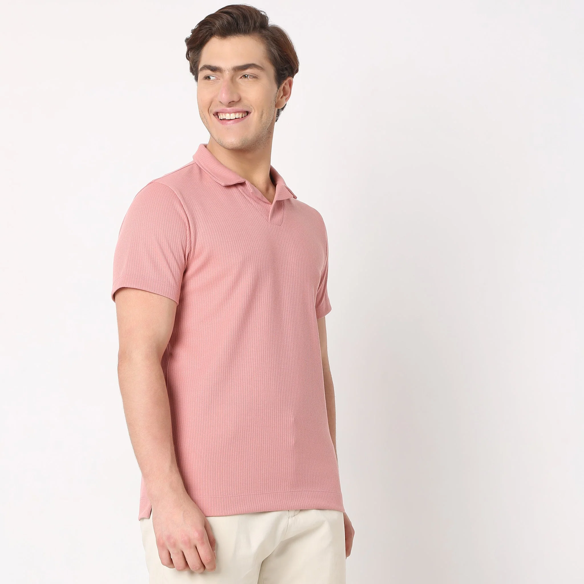 Regular Fit Structured Polo T-Shirt - Image 9
