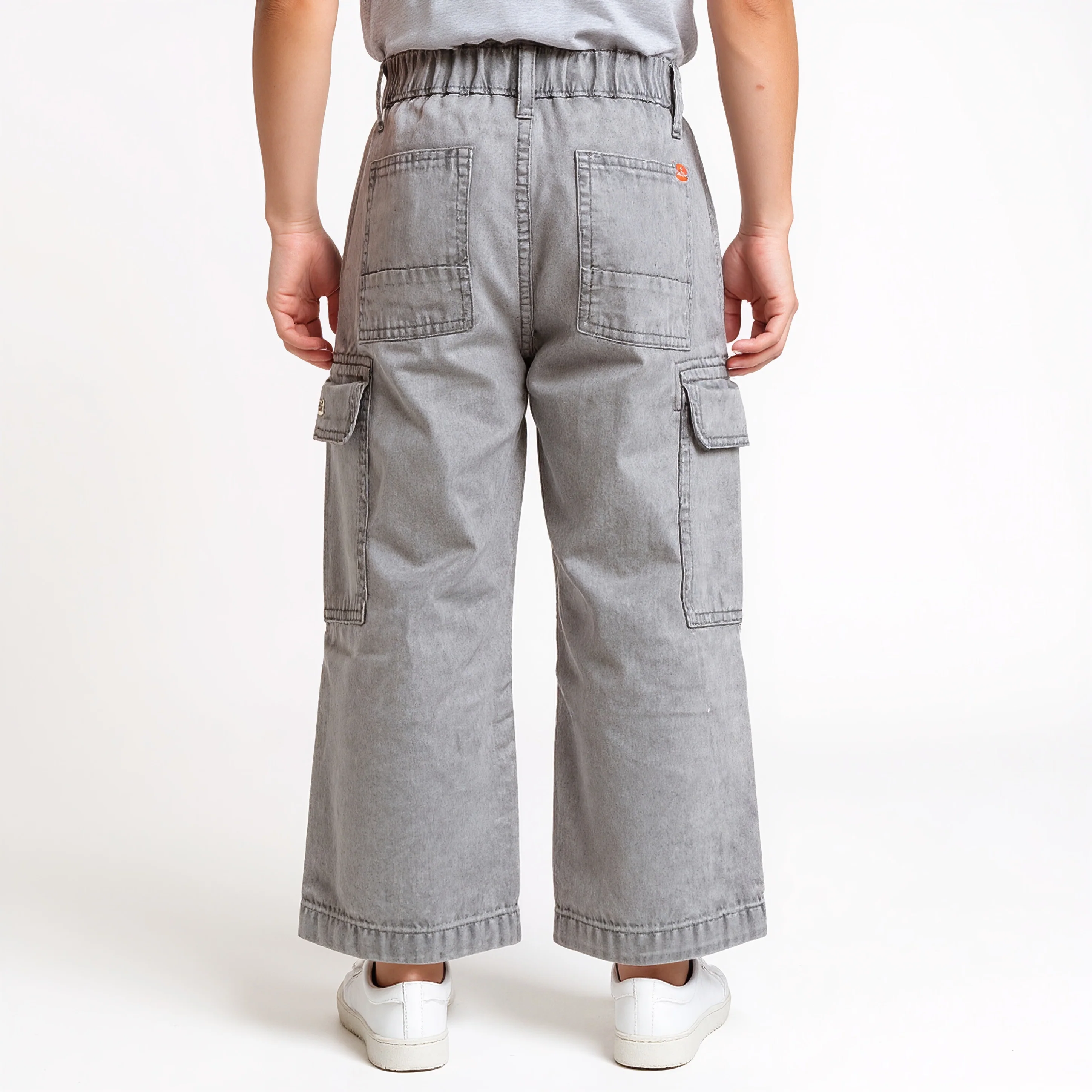 Relaxed Fit Heavily Washed Boys Joggers - Image 6