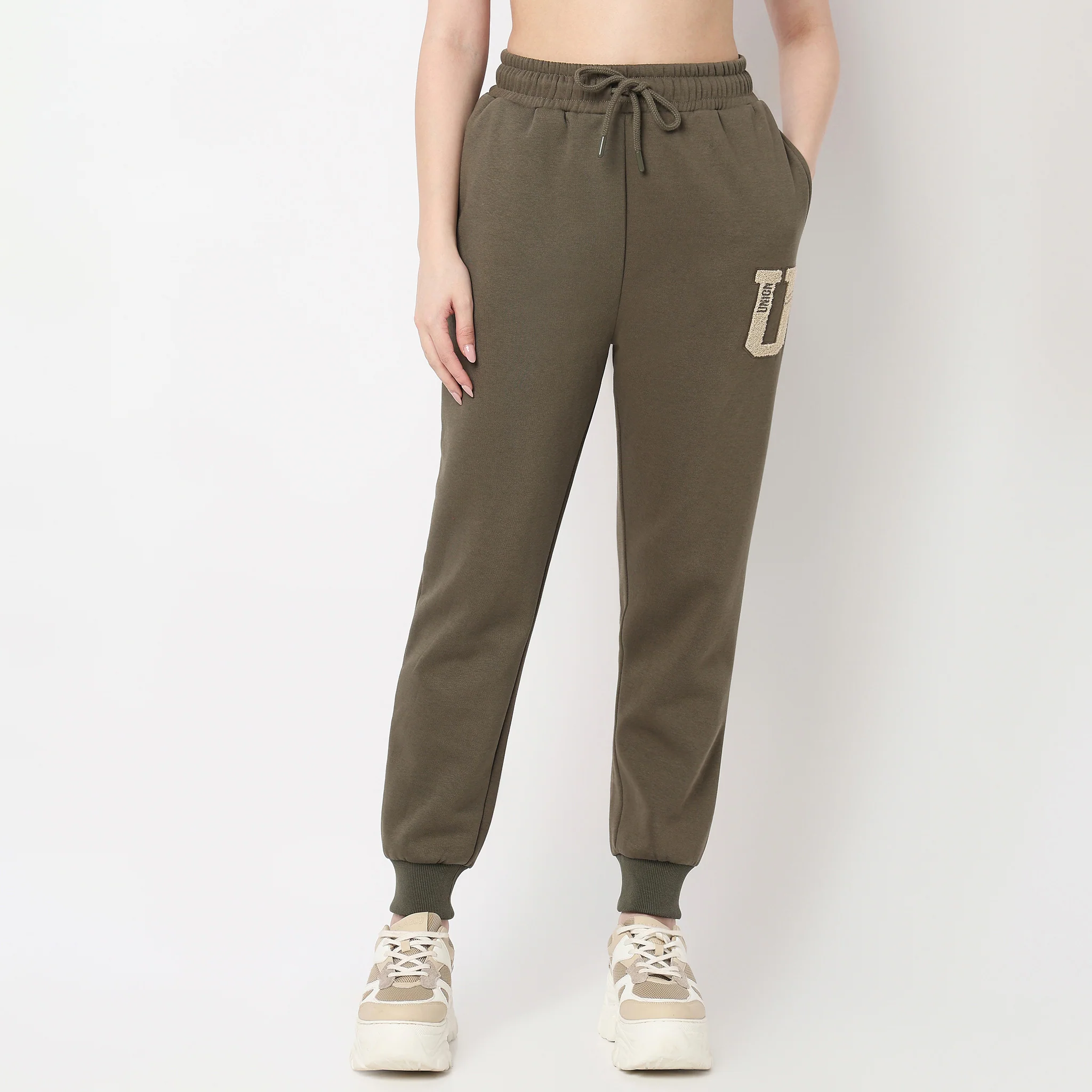 Relaxed Fit High Rise Jogger - Image 2