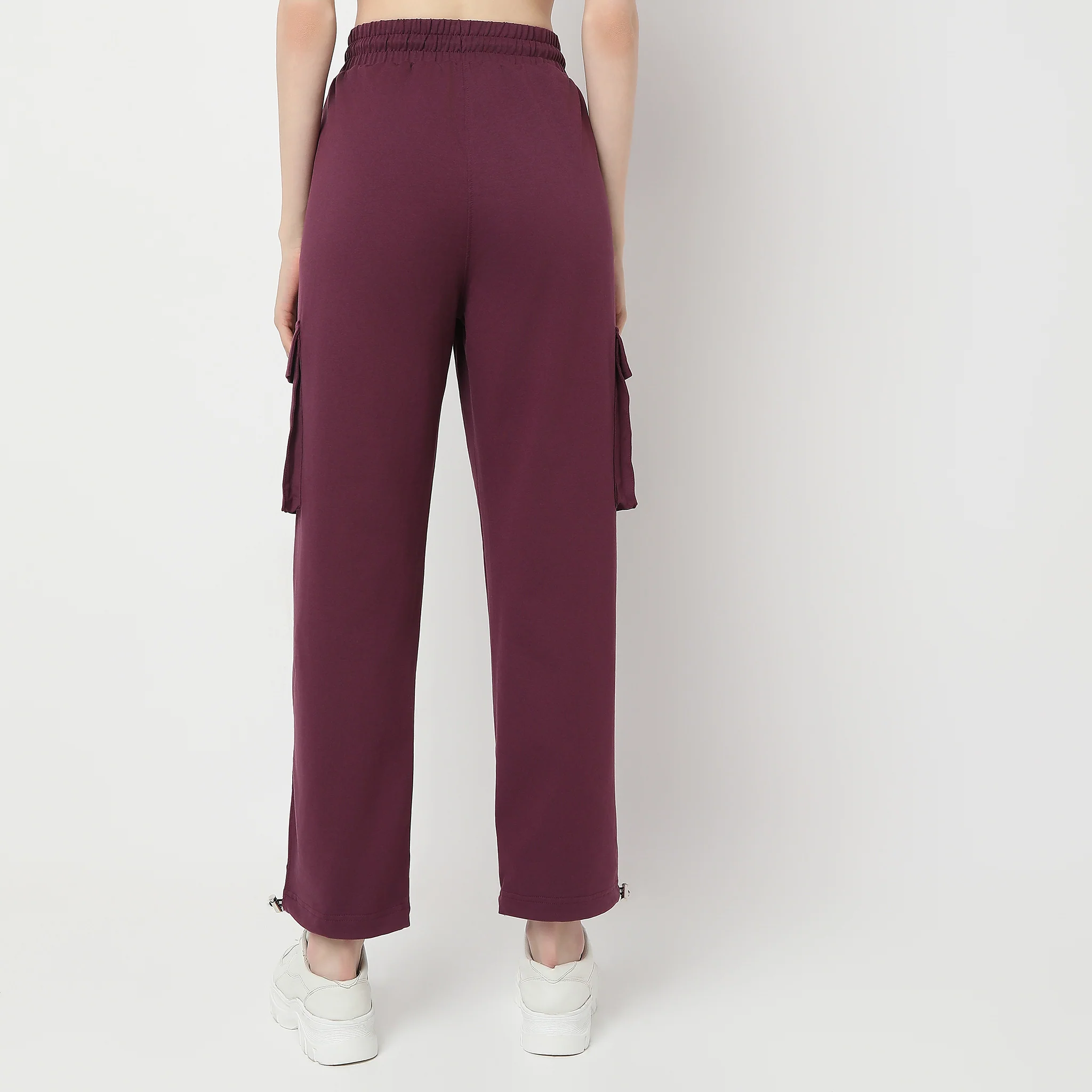 Relaxed Fit High Rise Joggers - Image 8