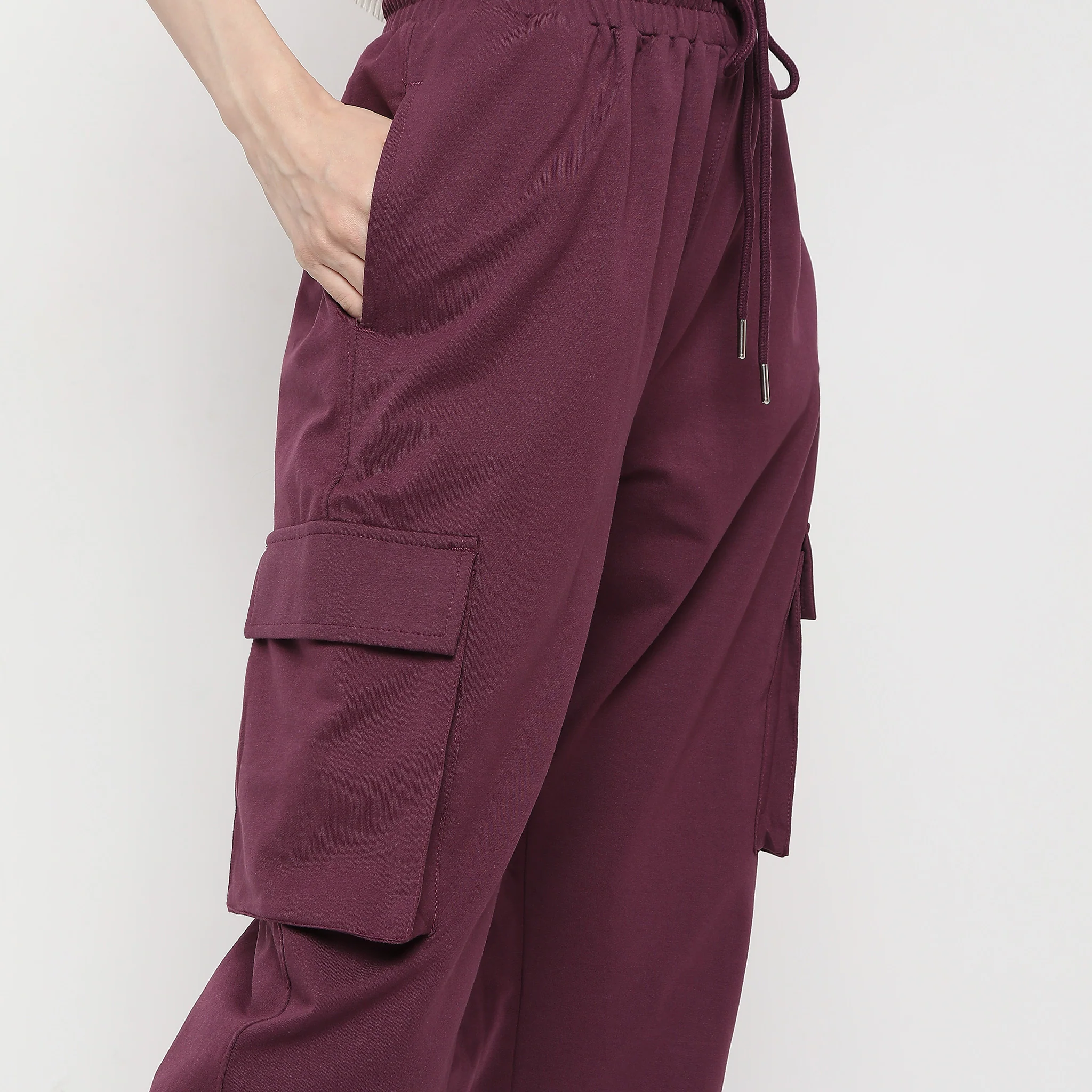 Relaxed Fit High Rise Joggers - Image 9