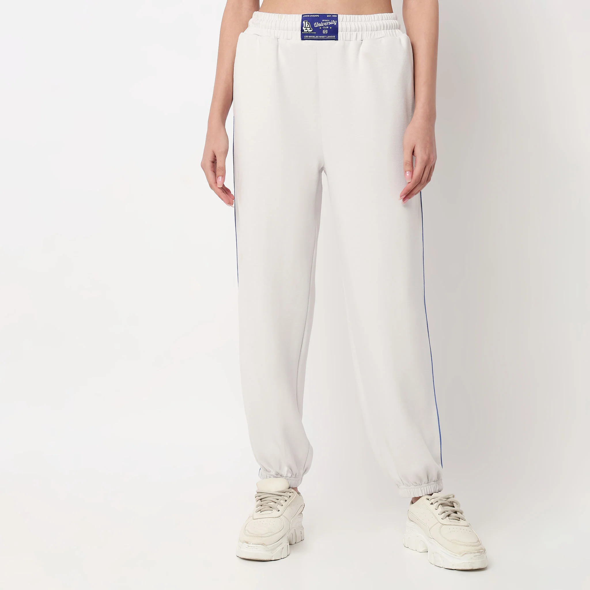 Relaxed Fit High Rise Joggers - Image 2