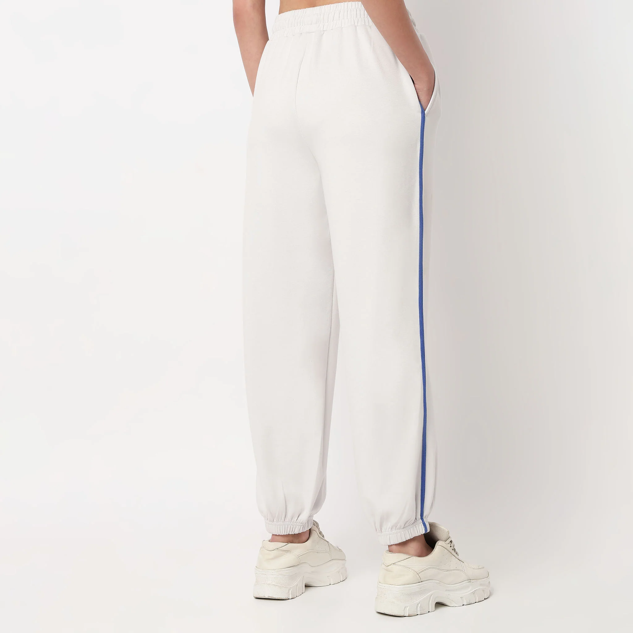 Relaxed Fit High Rise Joggers - Image 3
