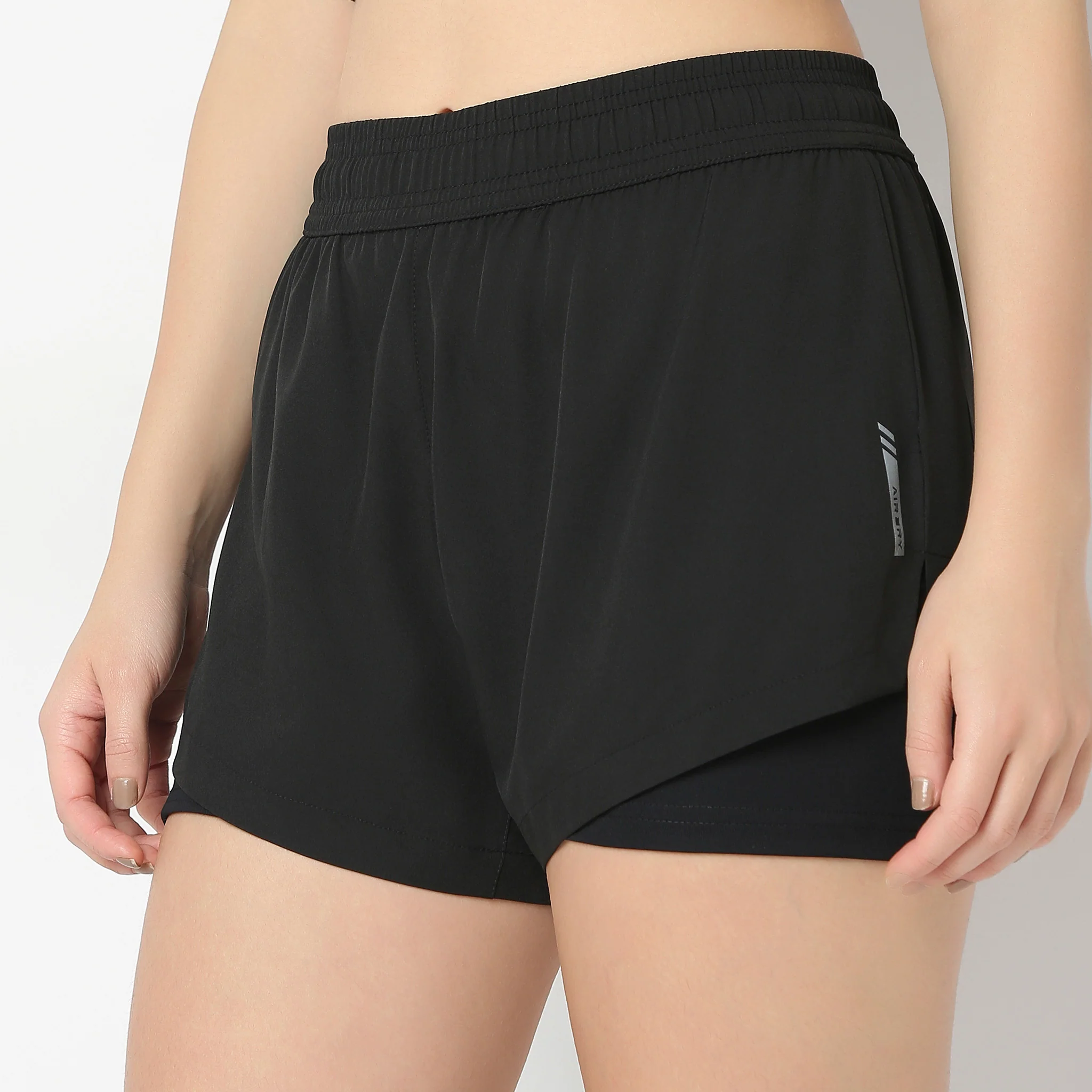 Air Dry Relaxed Fit Mid Rise Shorts - Image 4