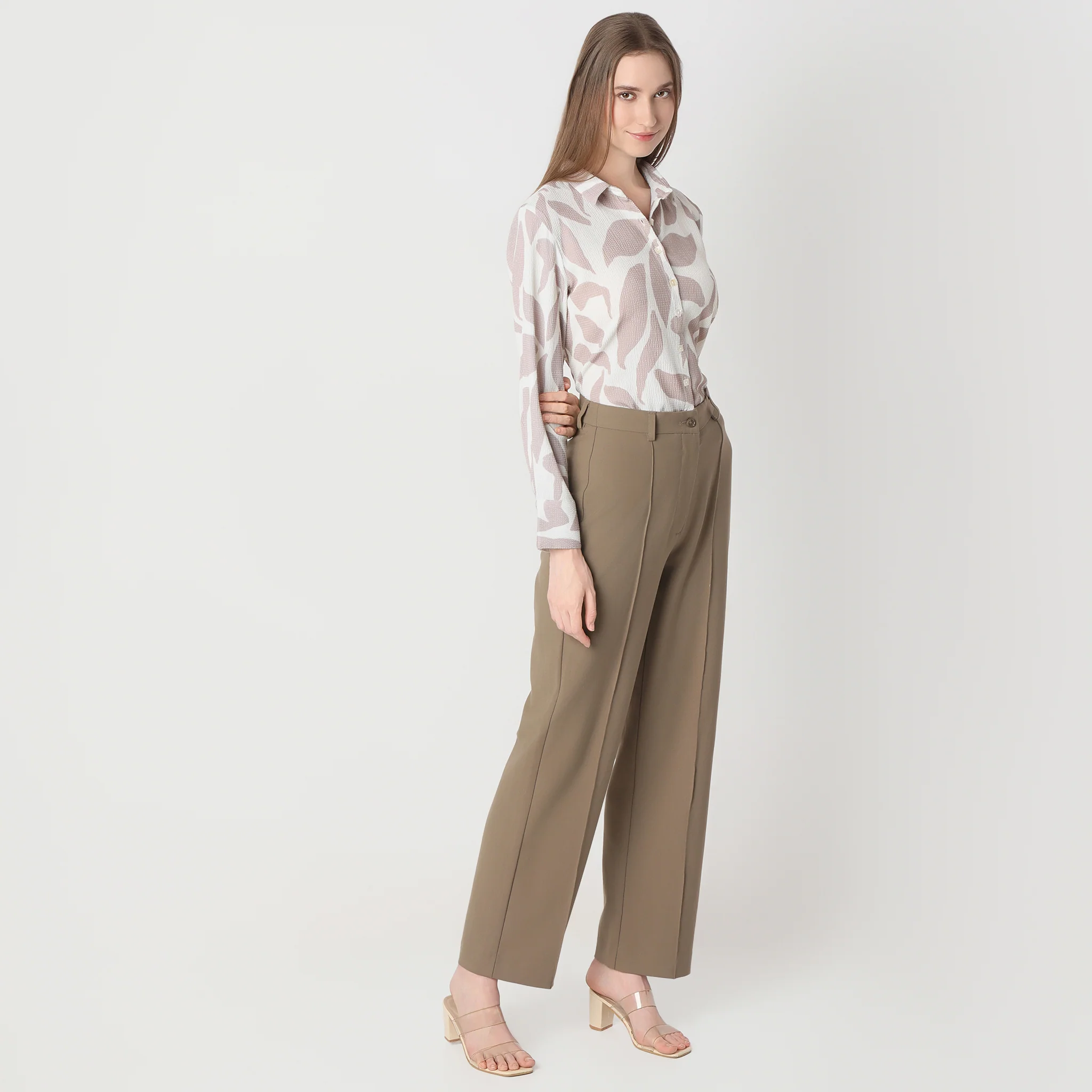 Relaxed Fit Printed Full Sleeve Shirt