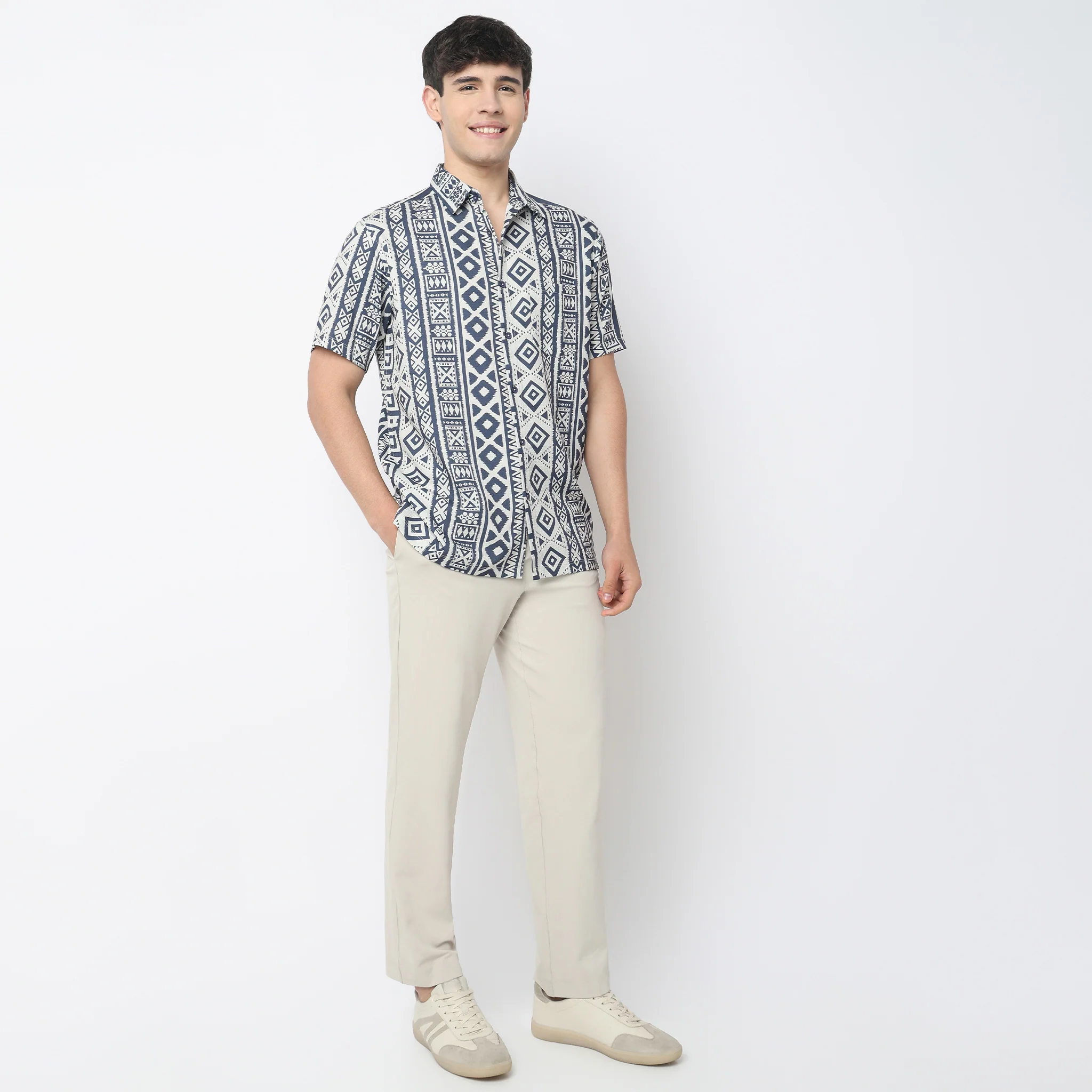 Relaxed Fit Printed Shirt
