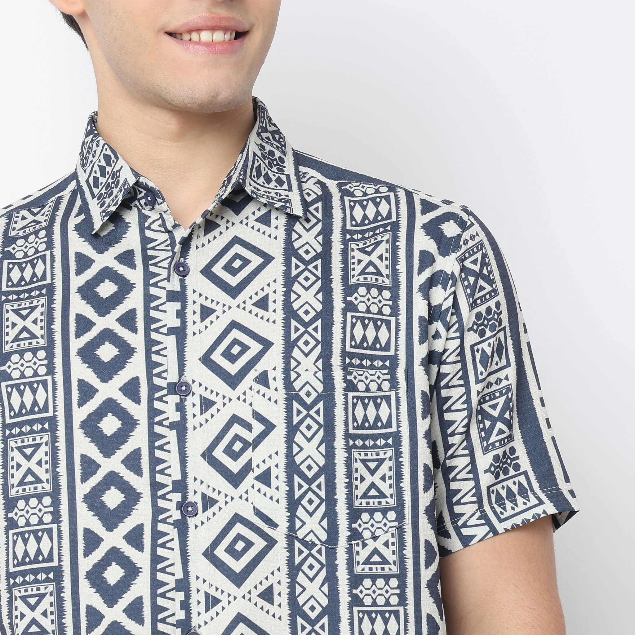 Relaxed Fit Printed Shirt - Image 4