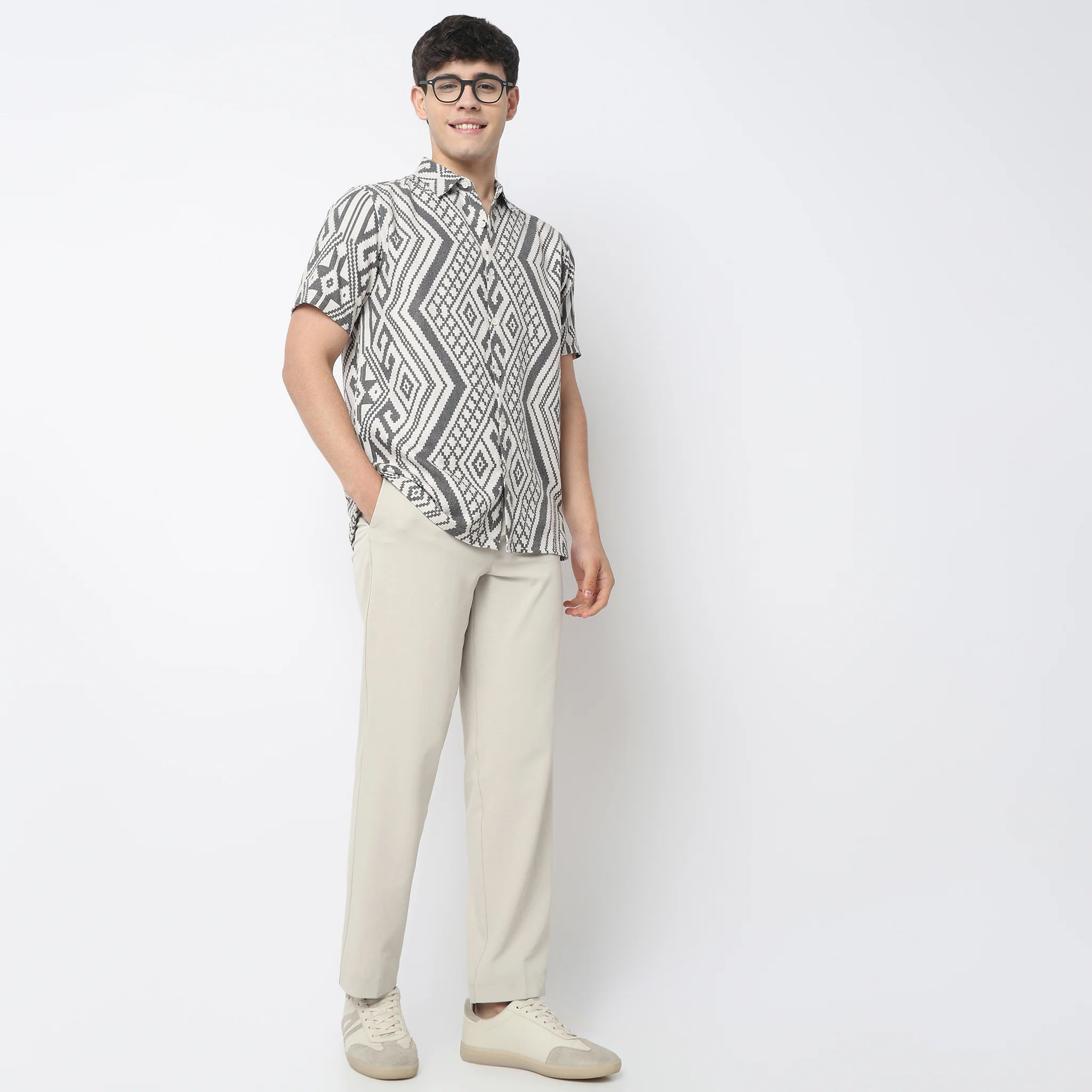 Relaxed Fit Printed Shirt
