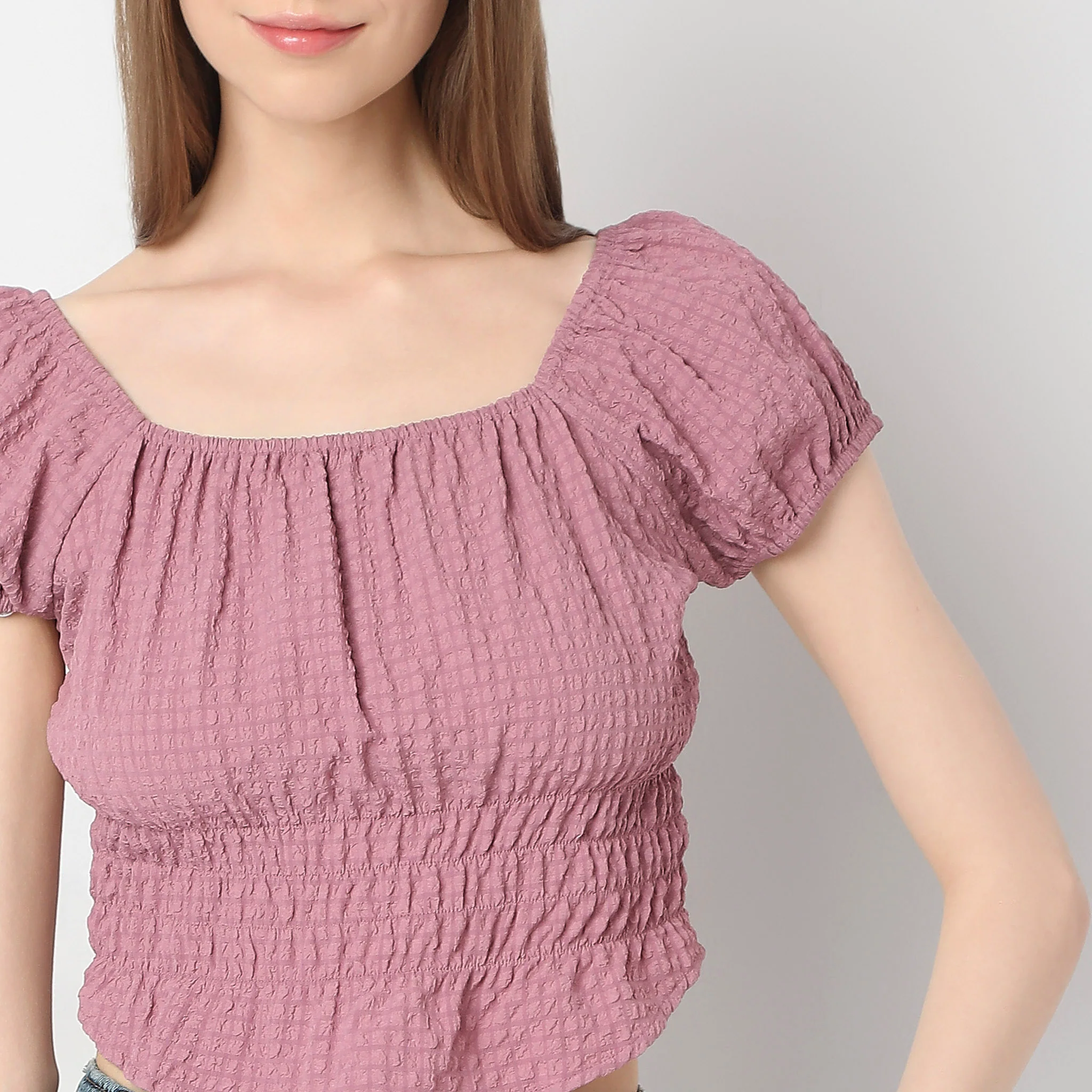 Relaxed Fit Solid Top - Image 4