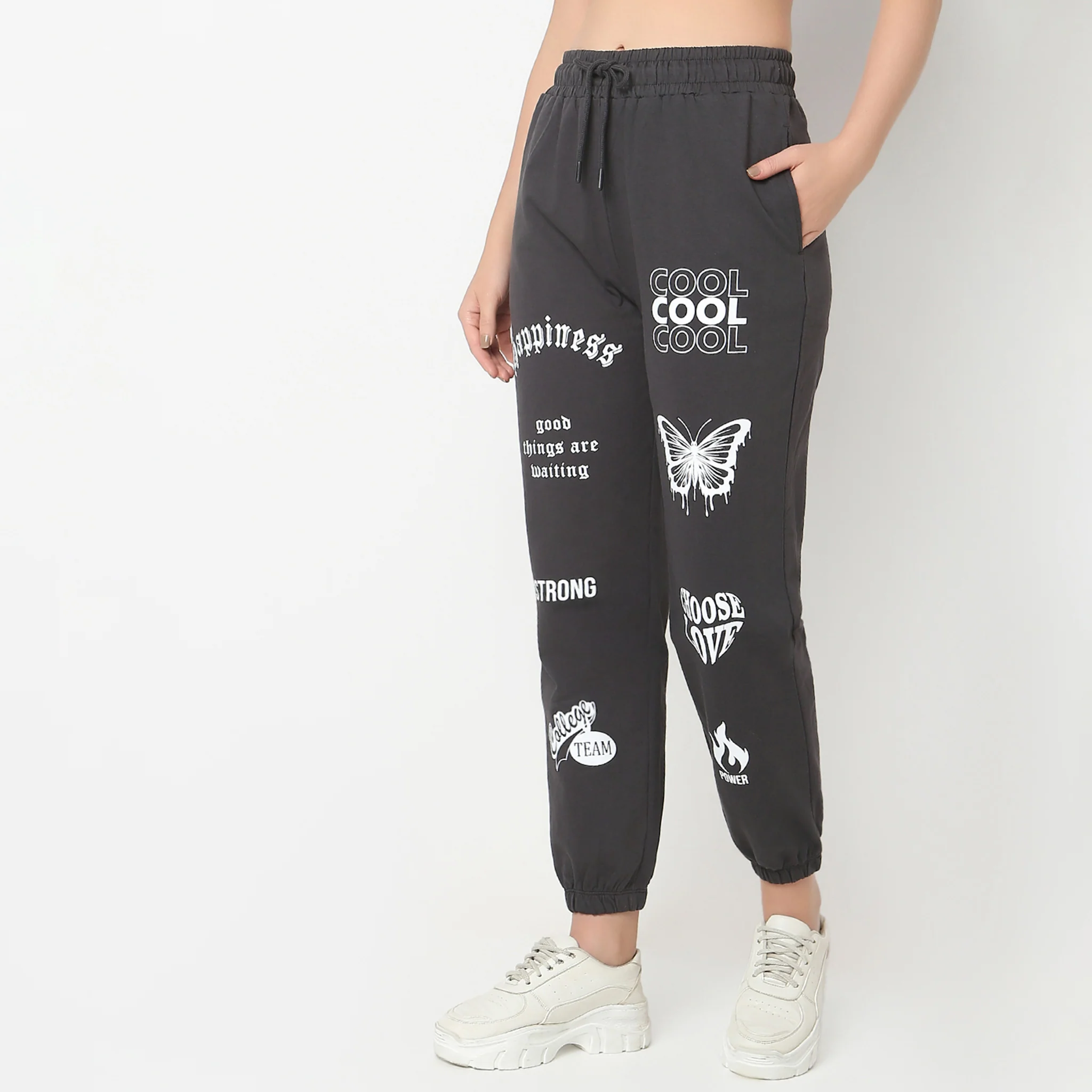 Relaxed Fit Sports Joggers - Image 5