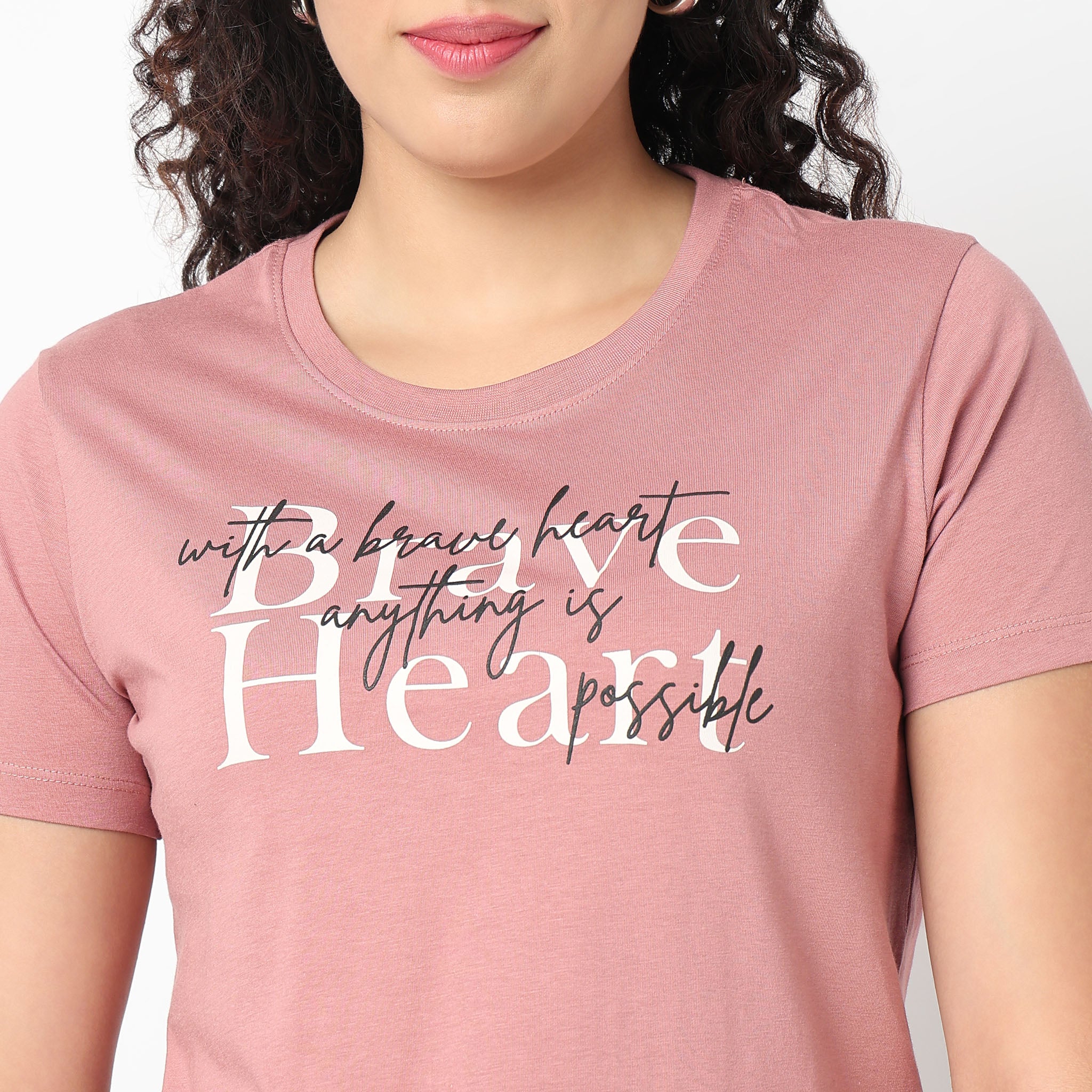 Round Neck Graphic Tees - Image 4