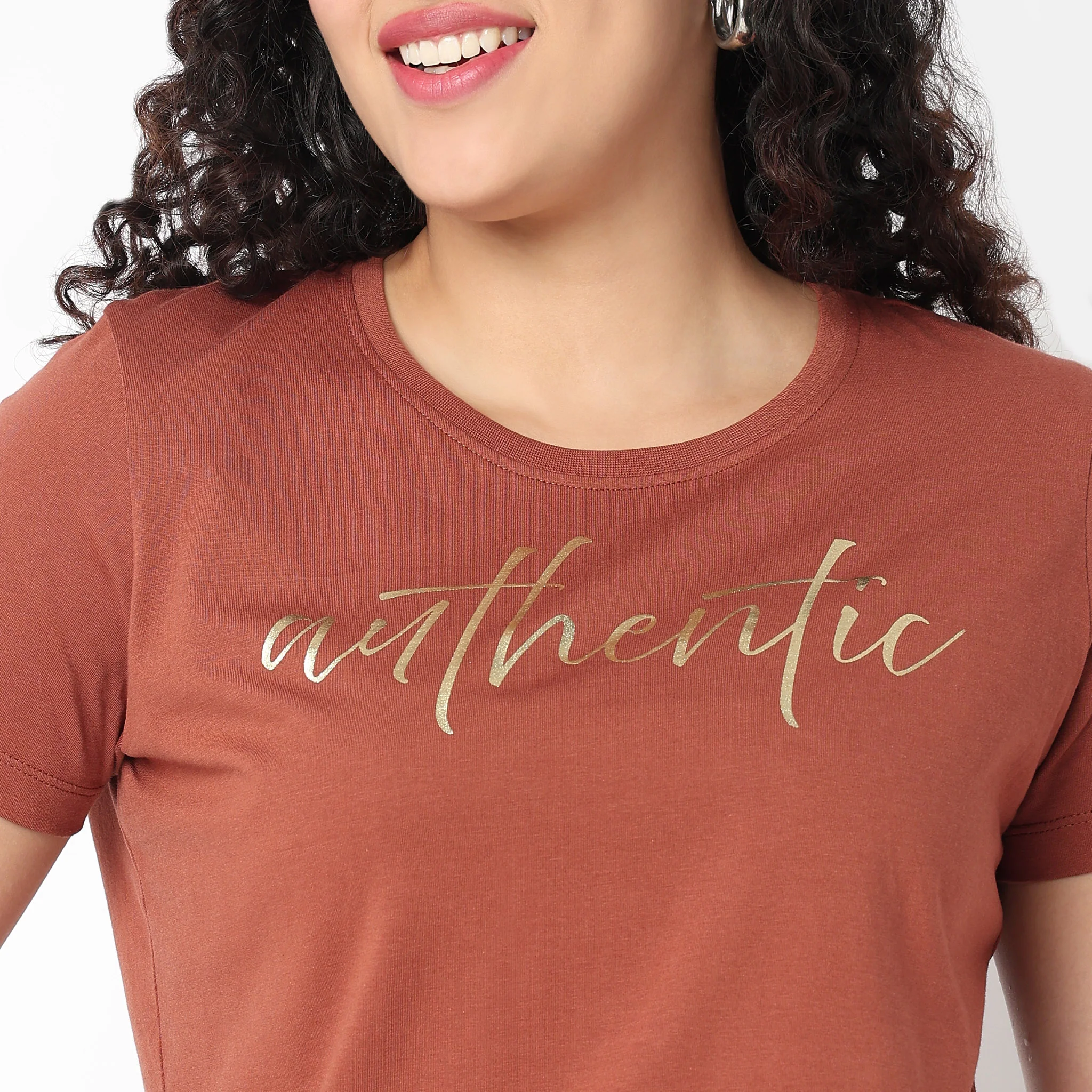 Round Neck Graphic Tees - Image 4