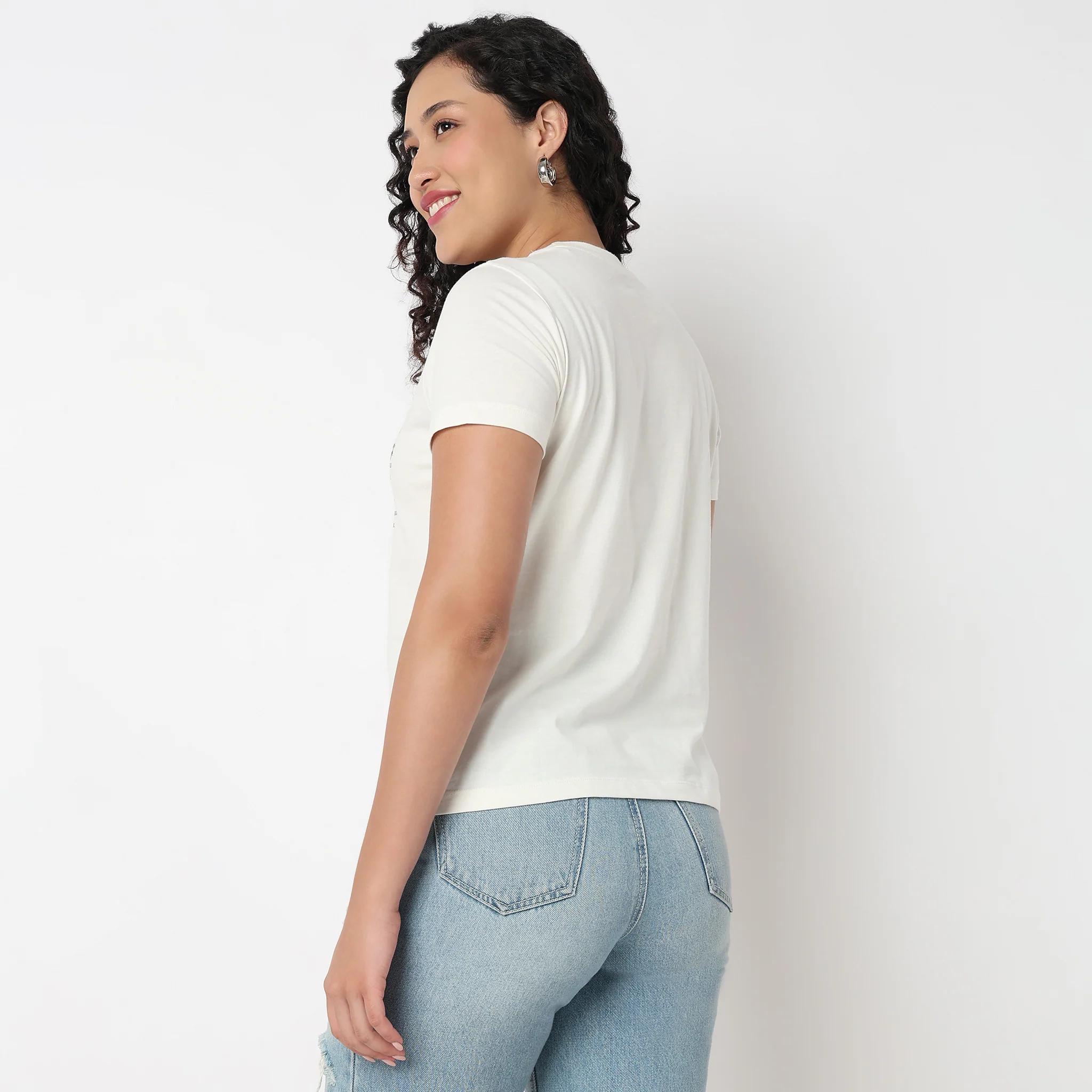 Round Neck Graphic Tees - Image 3