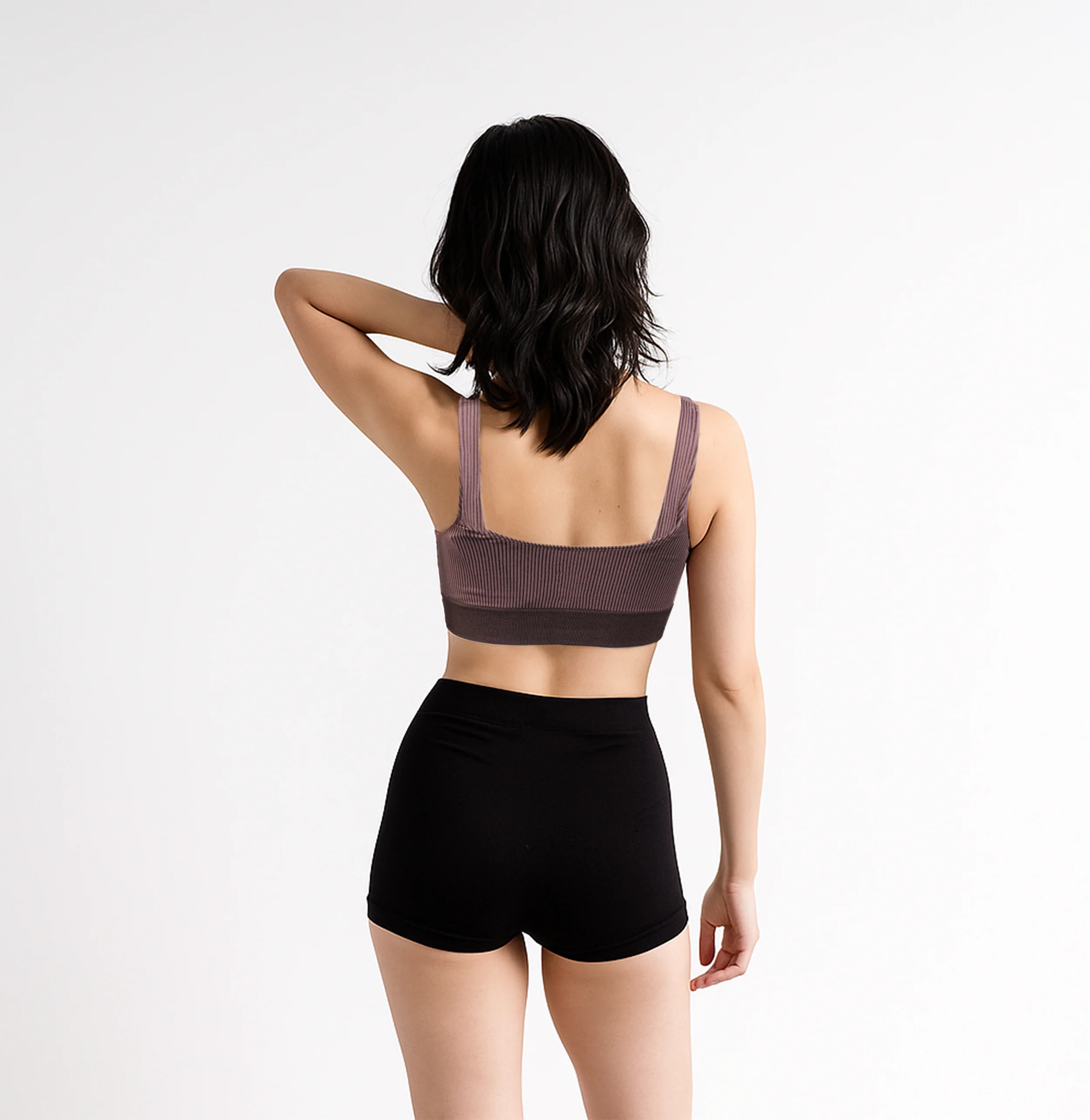 Seamless Beginner Cami With Plunge Neck Line Bra - Image 9