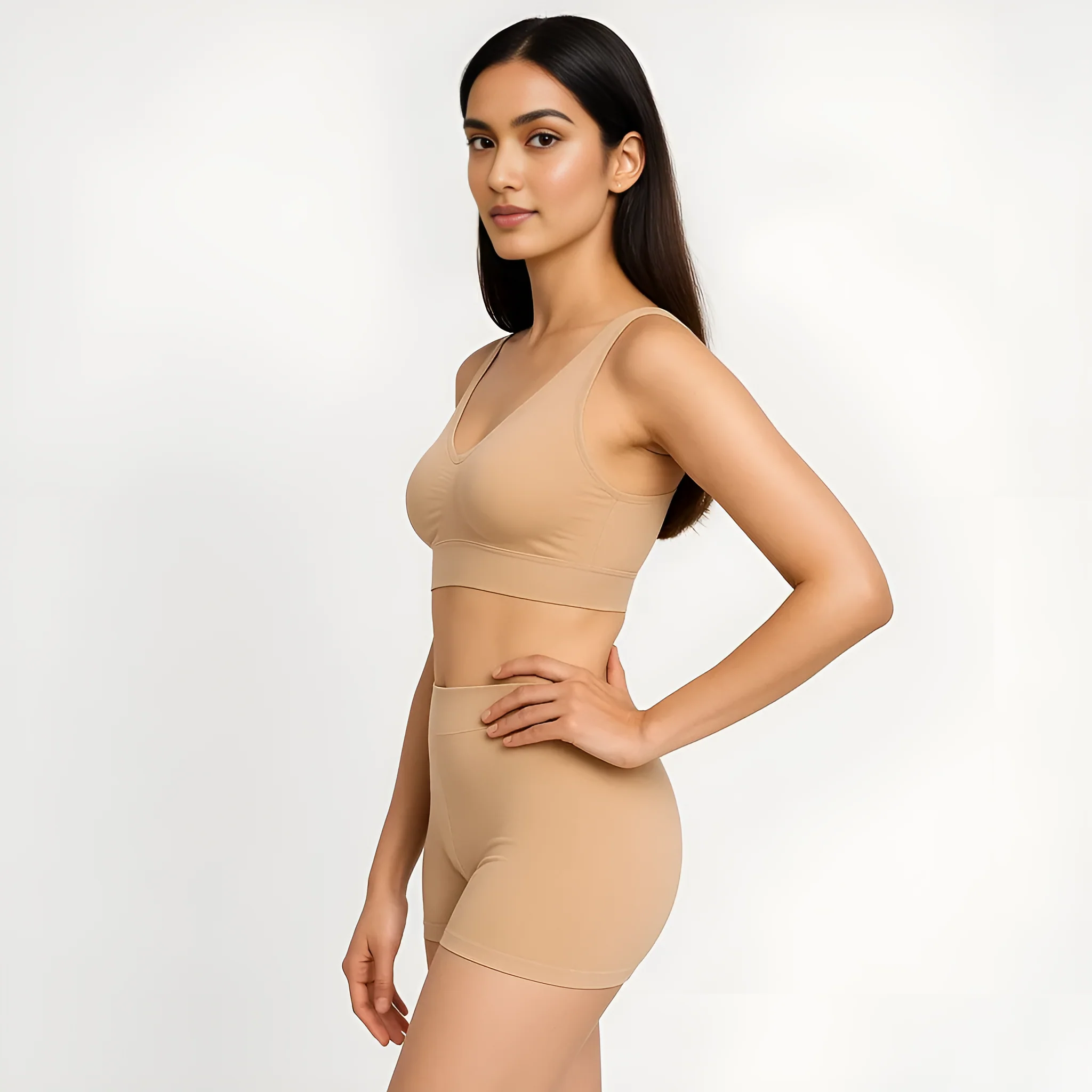 Seamless Rouched Bra - Image 6
