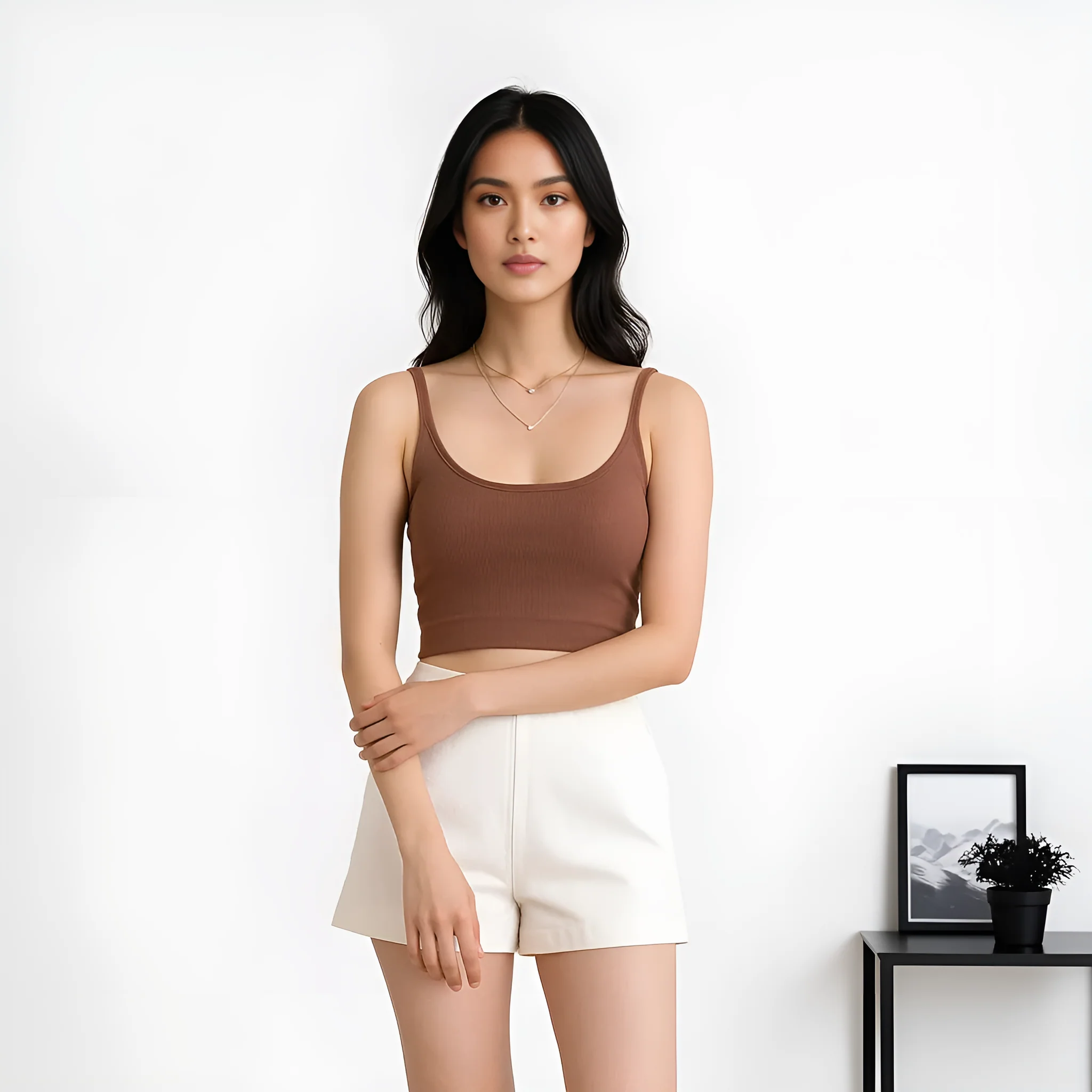 Full Coverage Seamless Beginner Cami Bra - Image 13