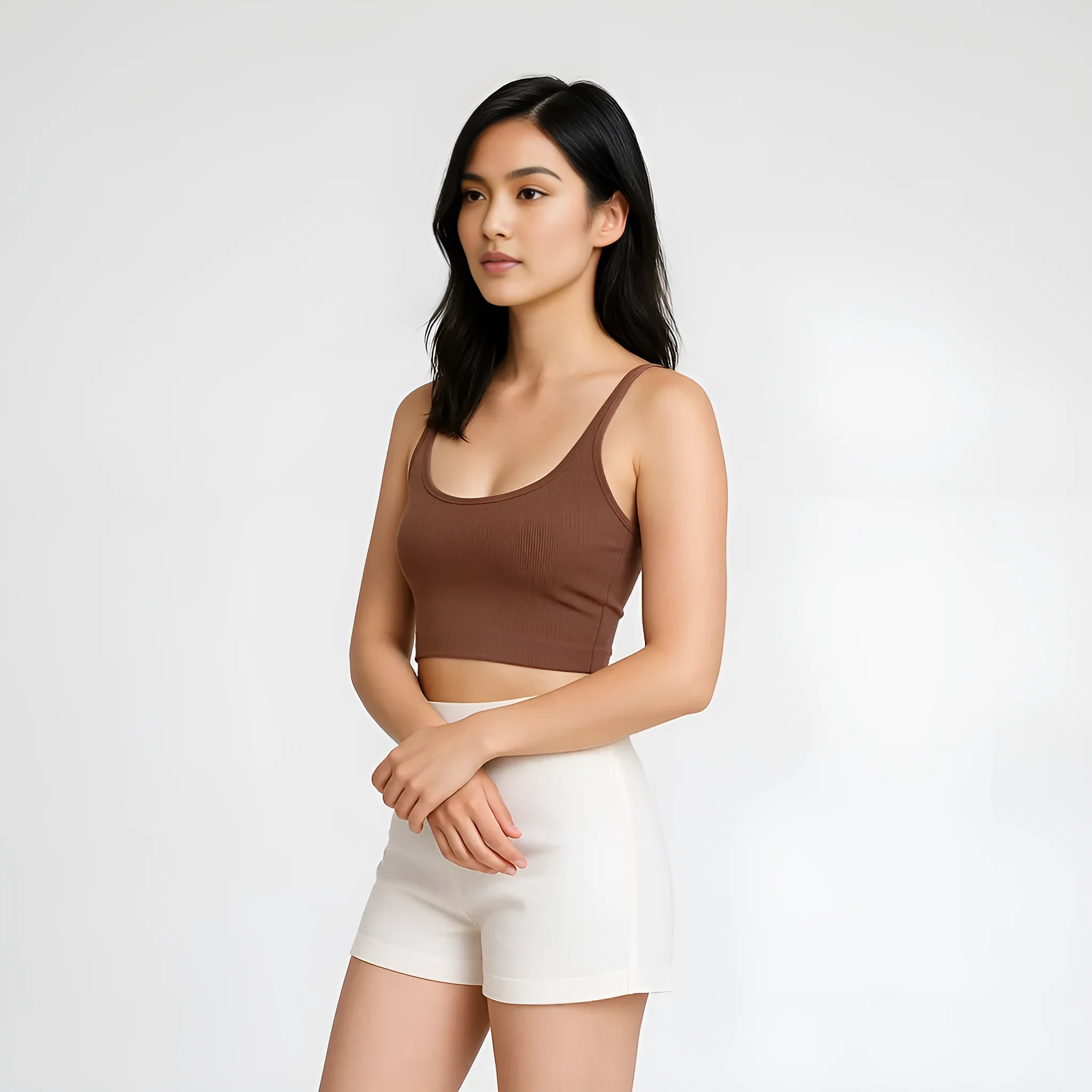 Full Coverage Seamless Beginner Cami Bra - Image 17