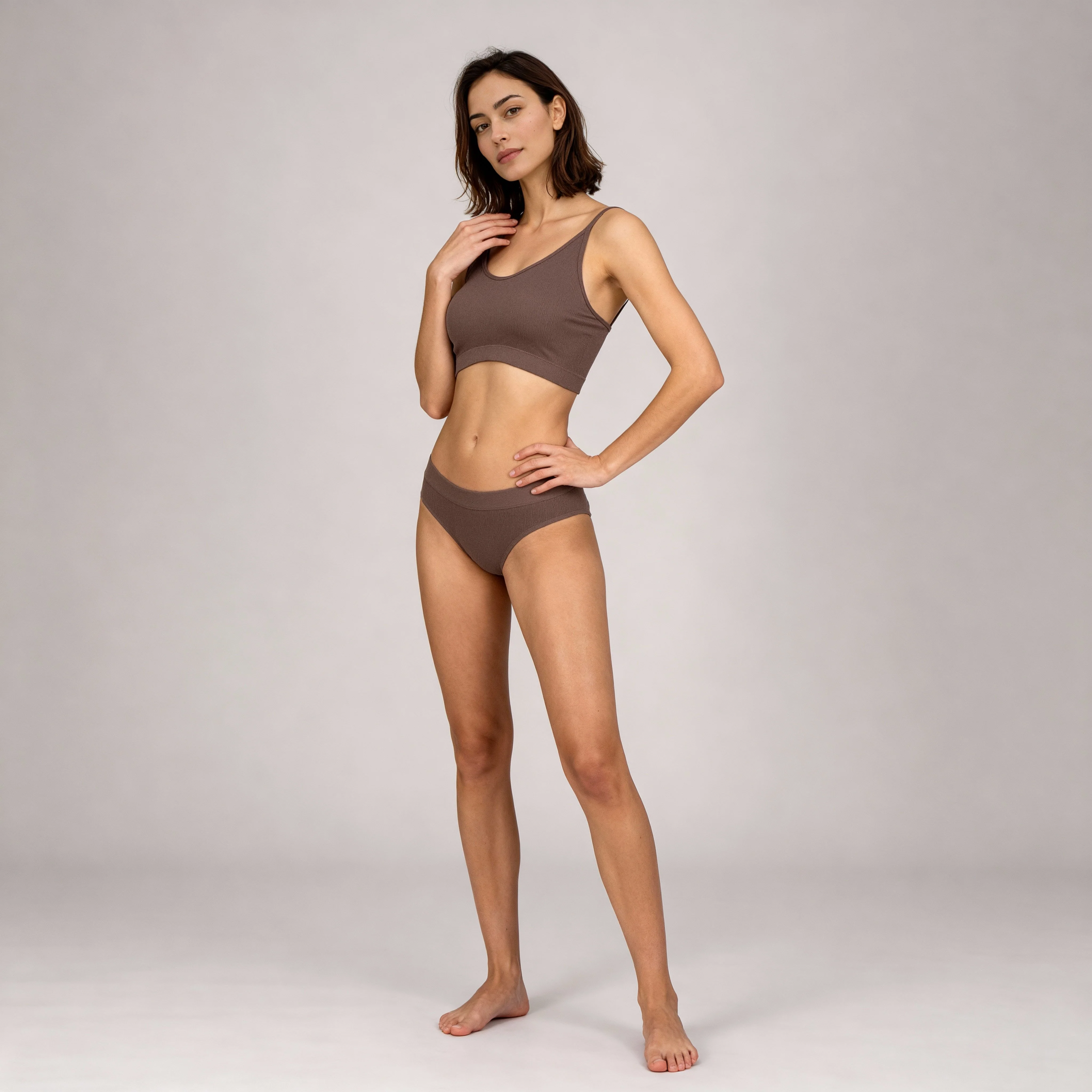 Full Coverage Seamless Beginner Cami Bra - Image 24