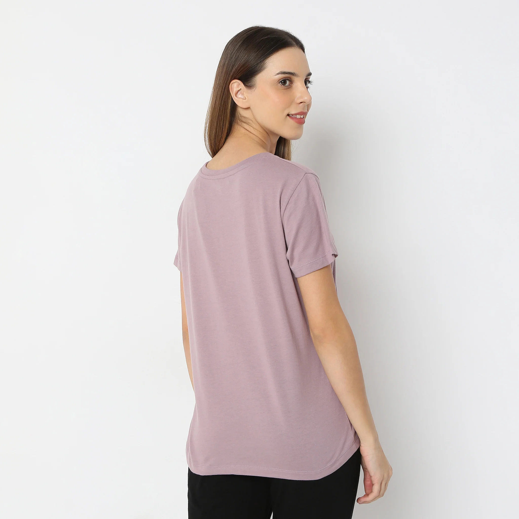 Self-Love Text Print Lounge T-Shirt - Image 3