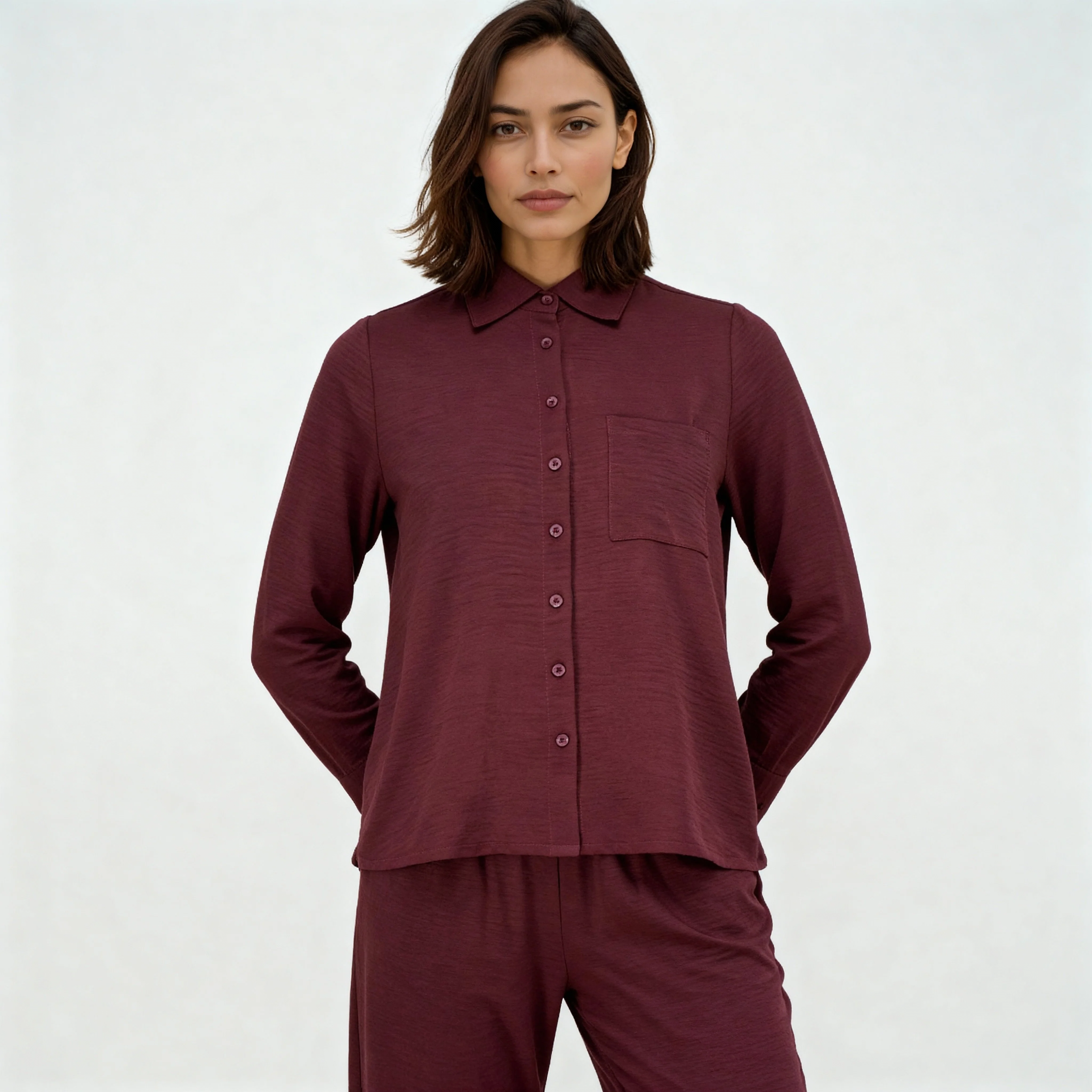 Shirt Collar Full Sleeve Shirt - Image 10