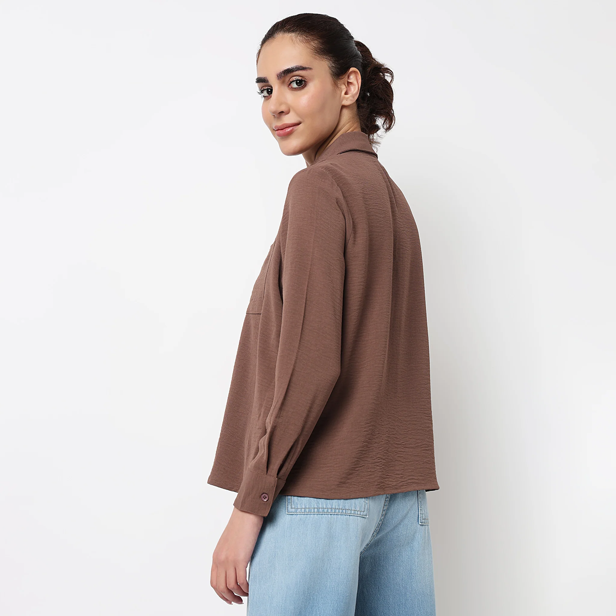 Shirt Collar Full Sleeve Shirt - Image 13
