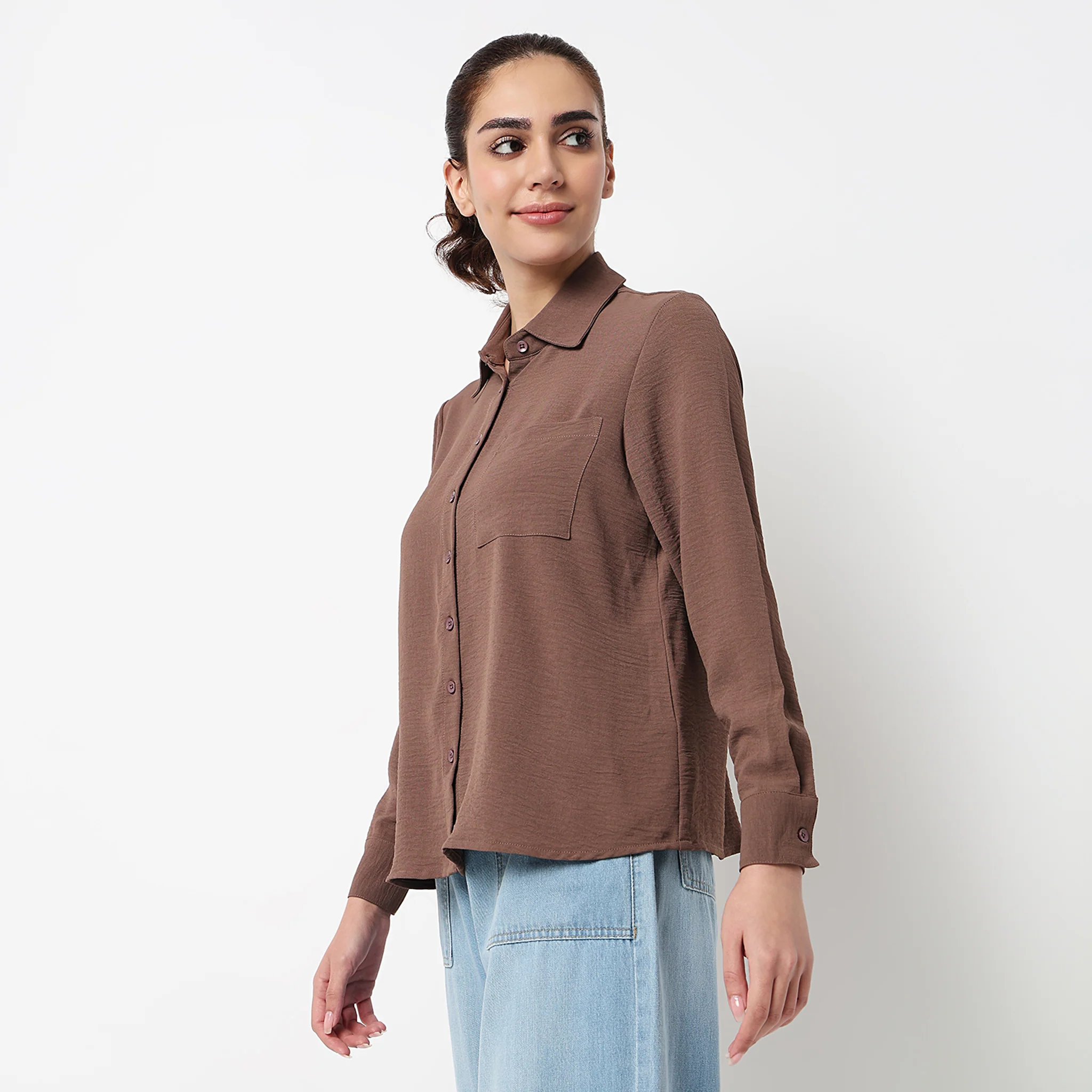 Shirt Collar Full Sleeve Shirt - Image 15