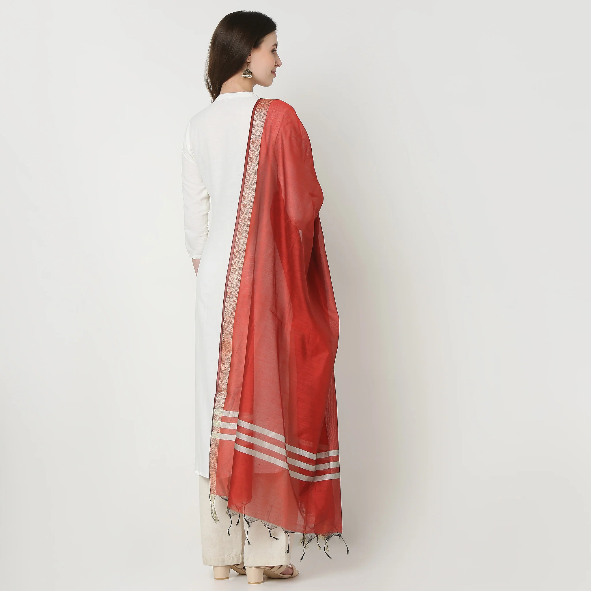 Silk Blend Dupatta - Image 5