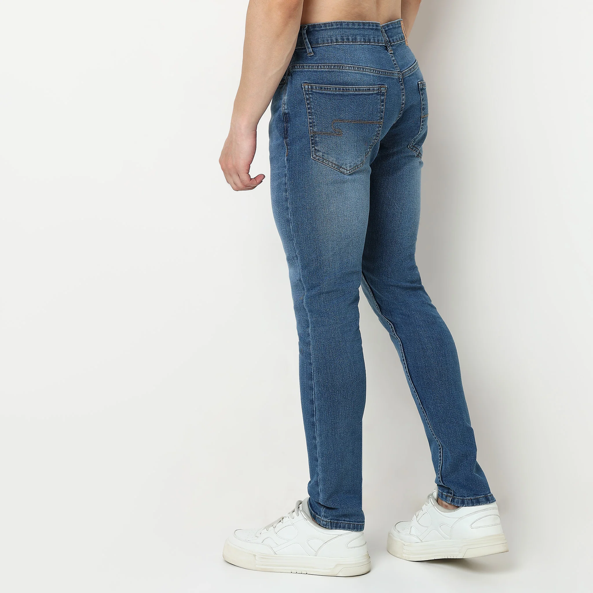 Union of Denim® - Cotton E-Fast Indigo Denim Stone Sky Fade Vintage Wash - Skinny Fit Jeans !! Great Value - Image 13