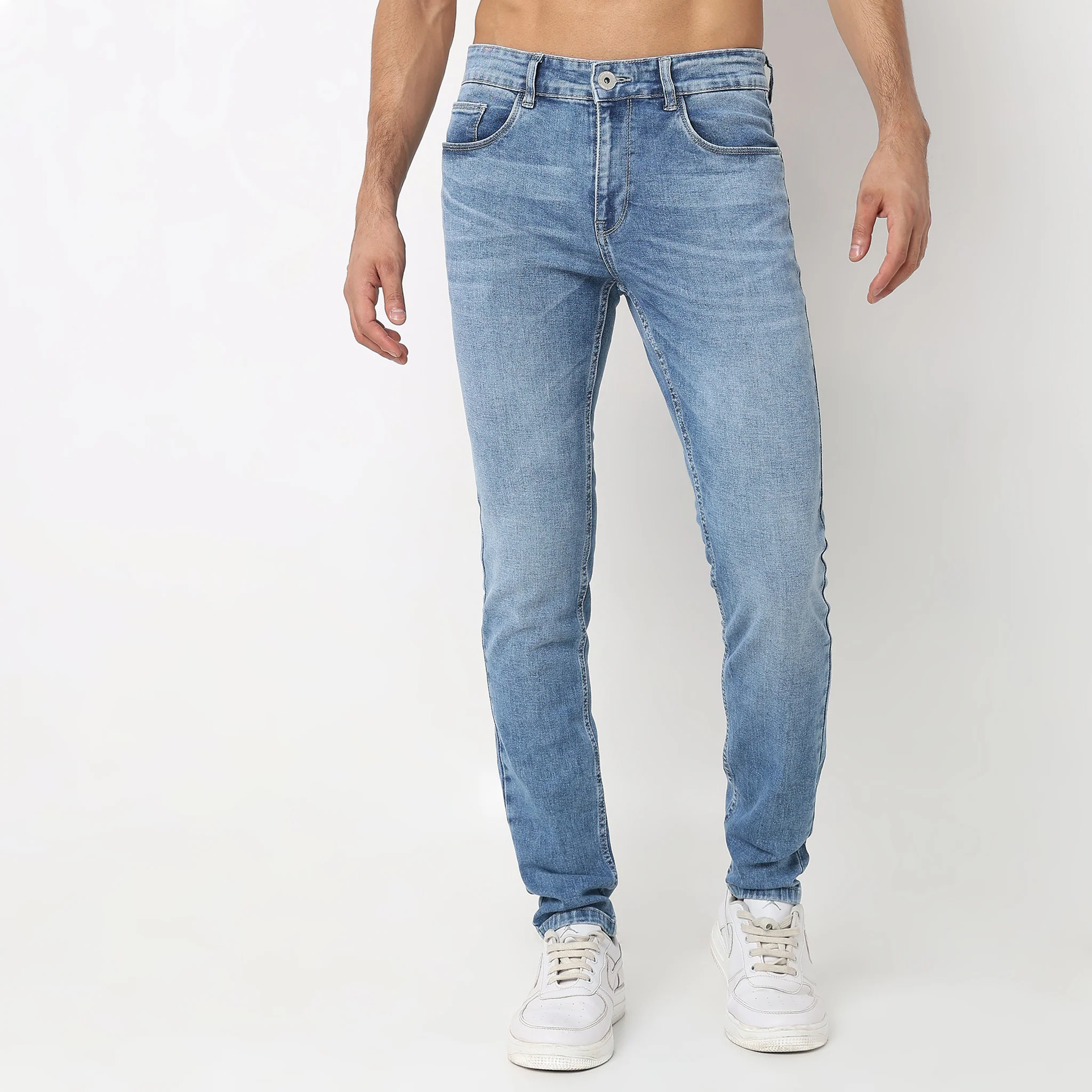 Union of Denim® Origin Series Strtech Authentic Indigo Classic Stone Wash Comfort Skinny Crop Fit - Image 27