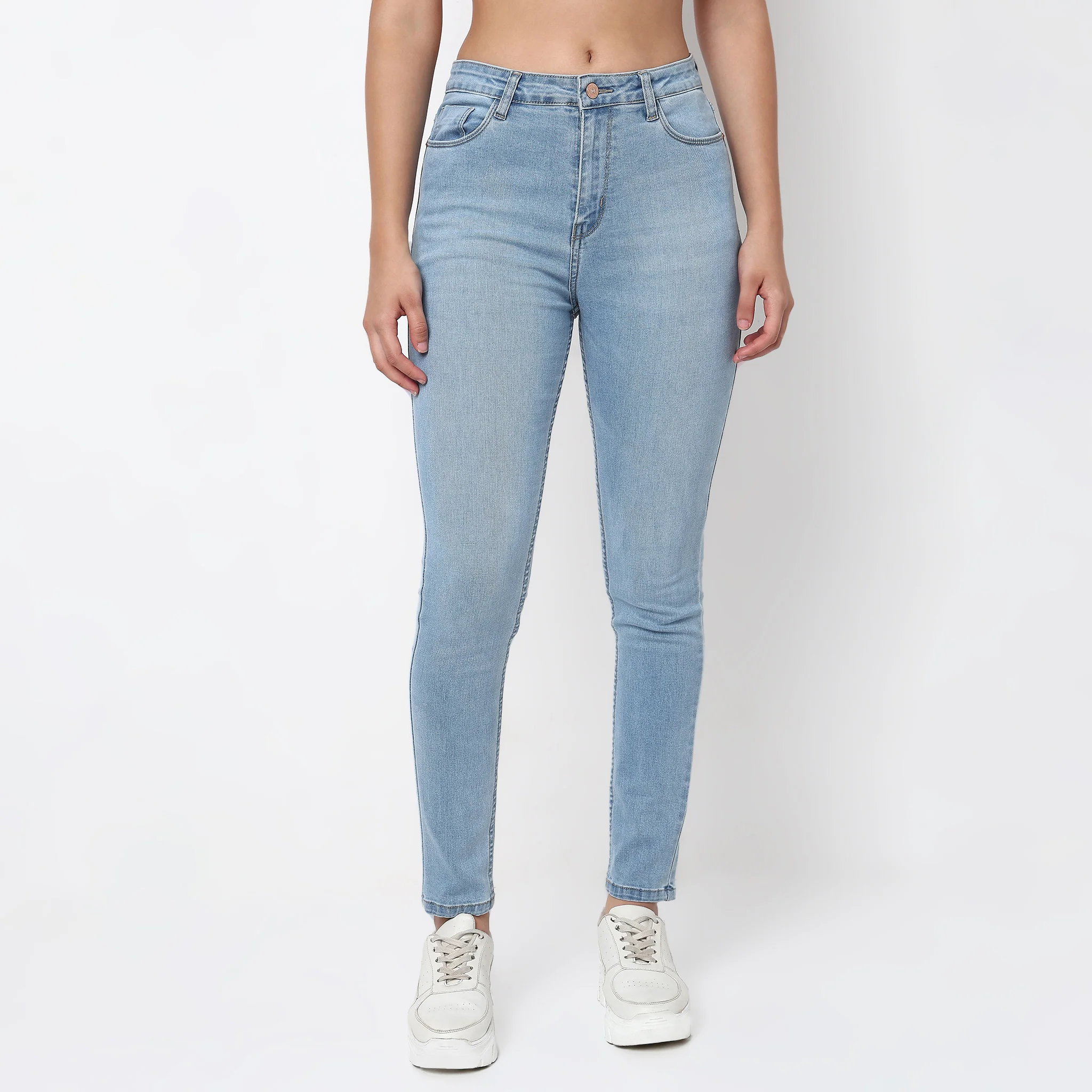 SU Jeans™ - Skinny Fit Essential High Rise Jeans - Image 10