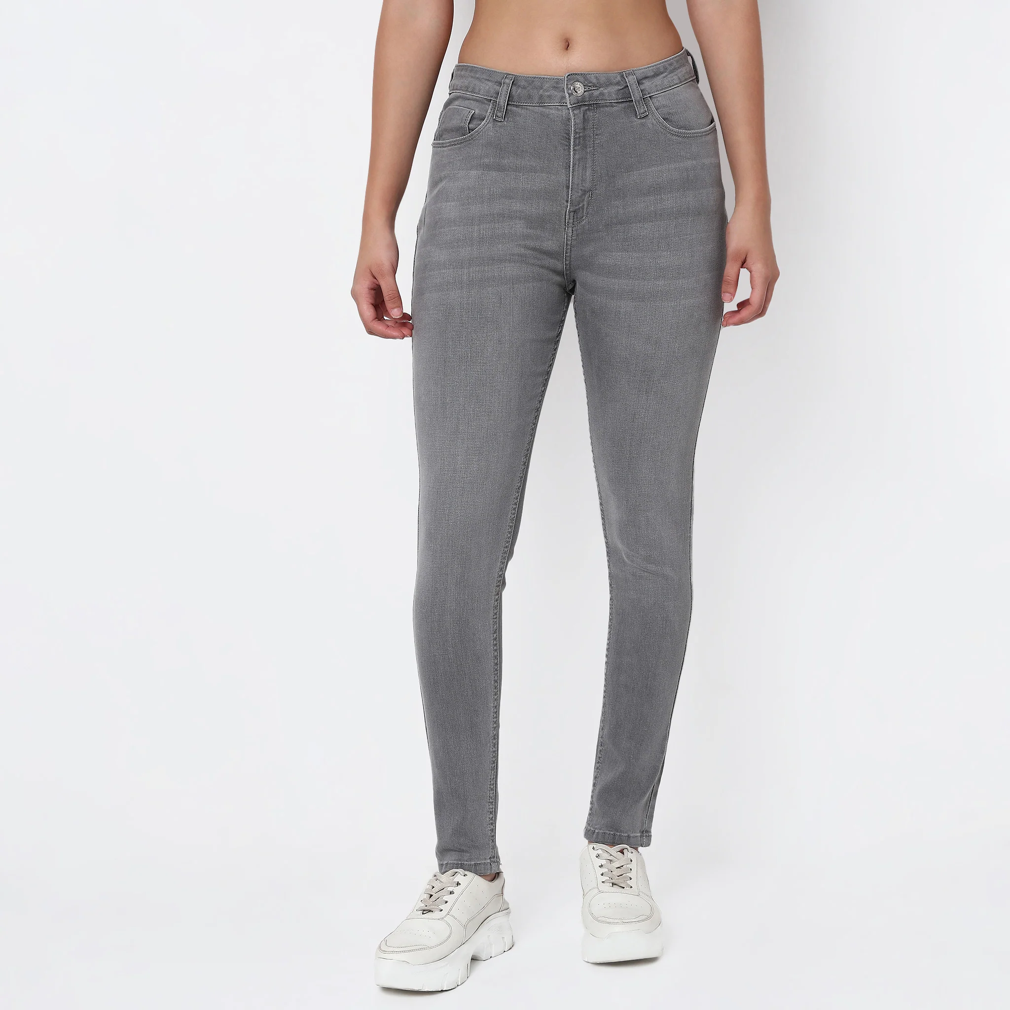SU Jeans™ - Skinny Fit Essential High Rise Jeans - Image 6