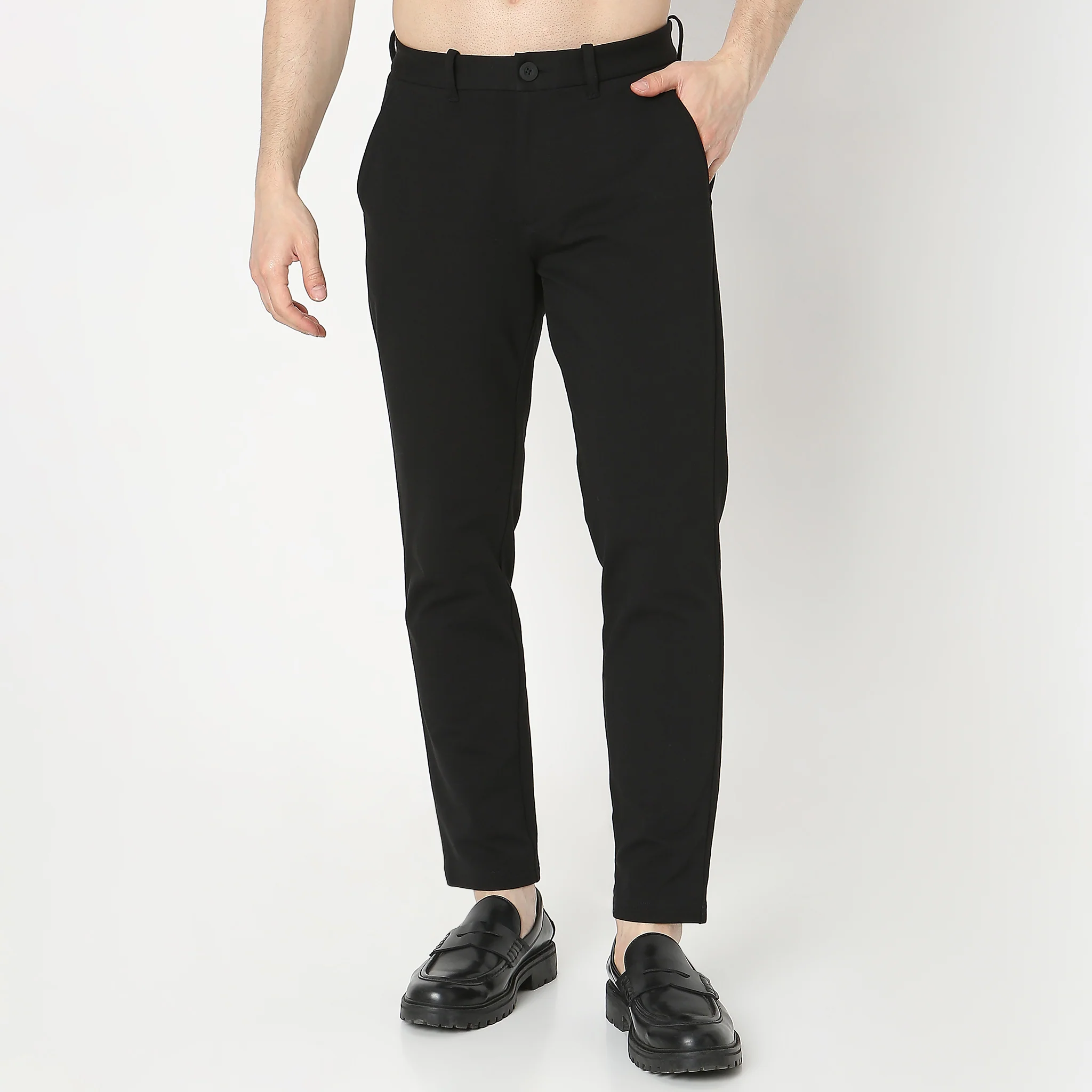 Knit Crop Chinos™ - Ulitimate Comfort - 4 Way Flexibility by E-Fast® Stretch - Image 12