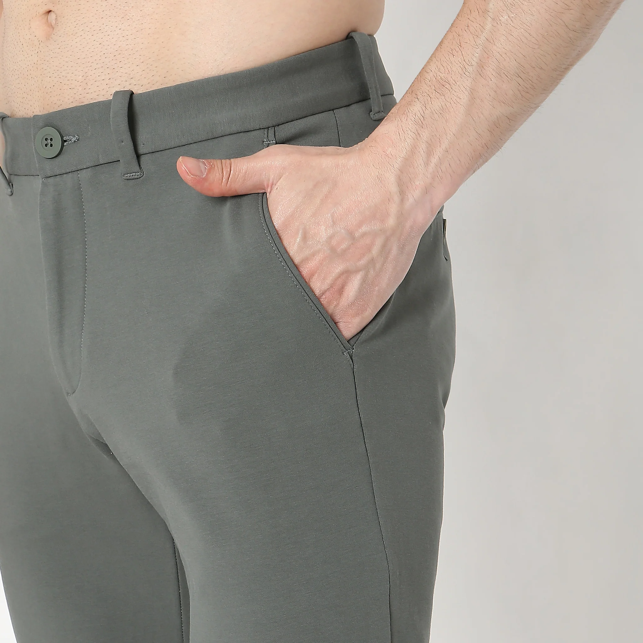 Knit Crop Chinos™ - Ulitimate Comfort - 4 Way Flexibility by E-Fast® Stretch - Image 24