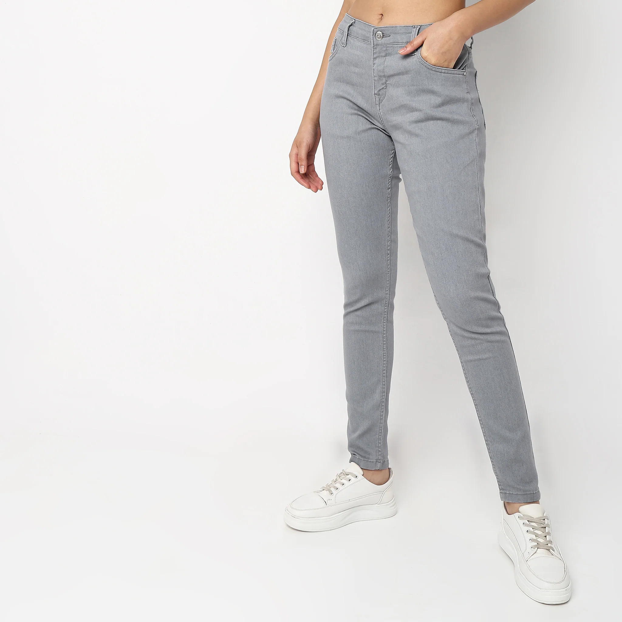 SU Jeans™ - Skinny Fit With E-Fast® Stretch Jeans - Image 5