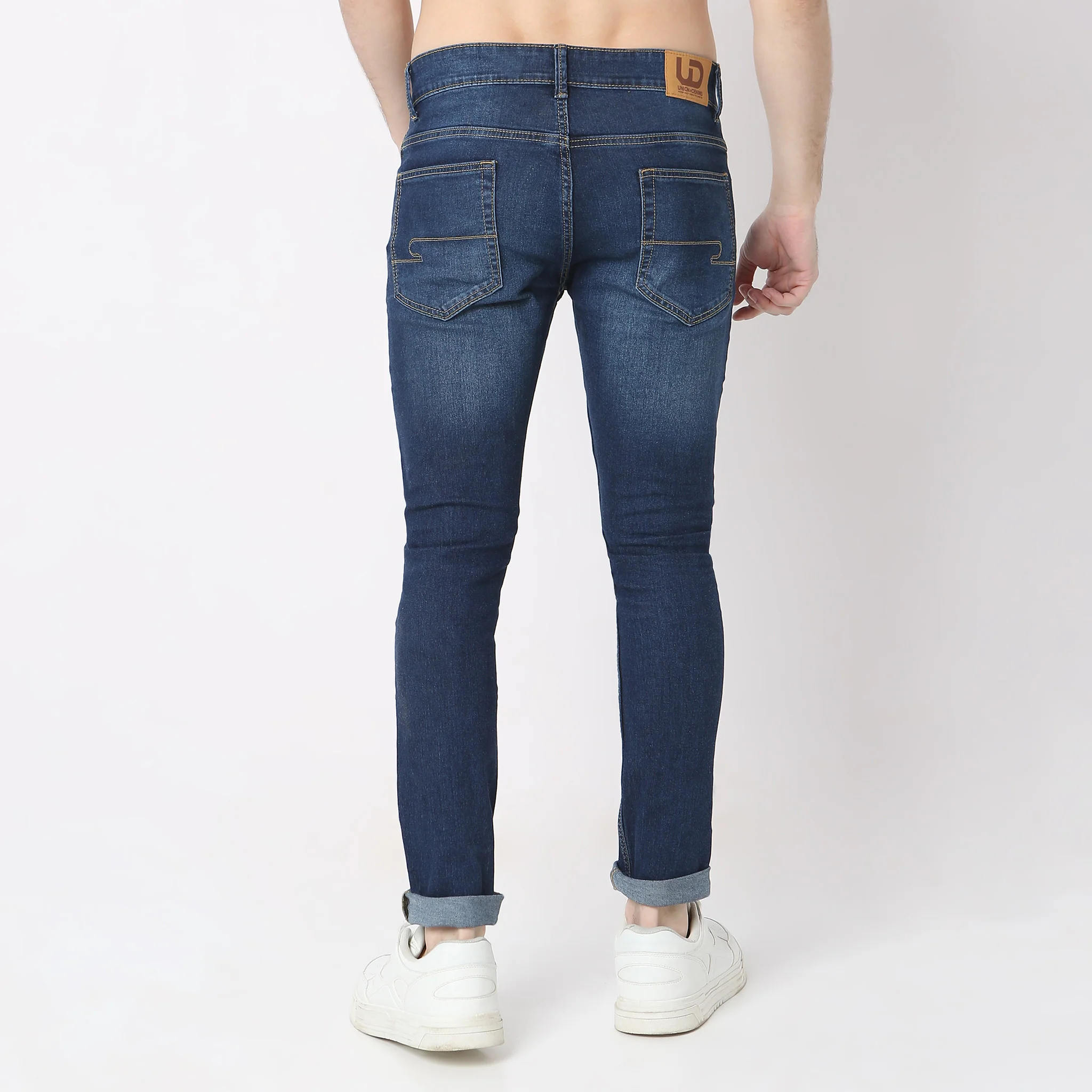 Union of DenimĀ® Whisker Washed With E-FastĀ® Stretch Skinny Fit Jeans - Image 13