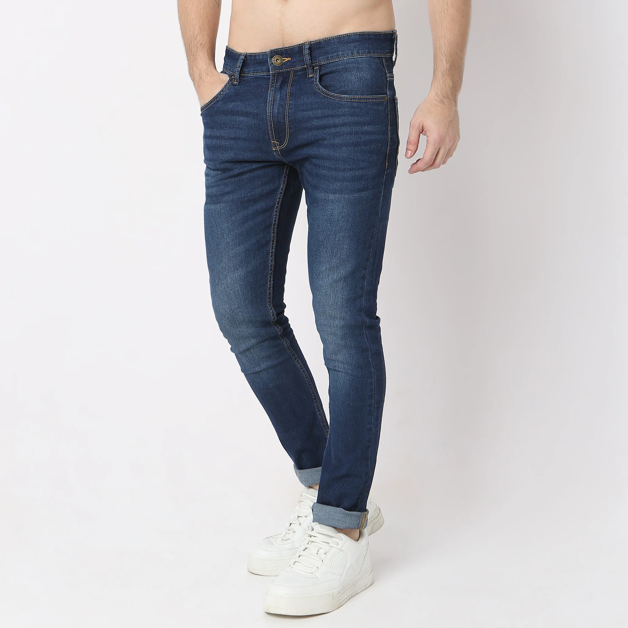 Union of DenimĀ® Whisker Washed With E-FastĀ® Stretch Skinny Fit Jeans - Image 15