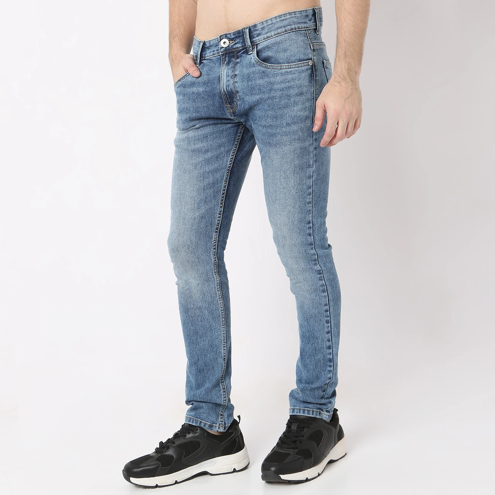 Union of DenimĀ® Whisker Washed With E-FastĀ® Stretch Skinny Fit Jeans - Image 25