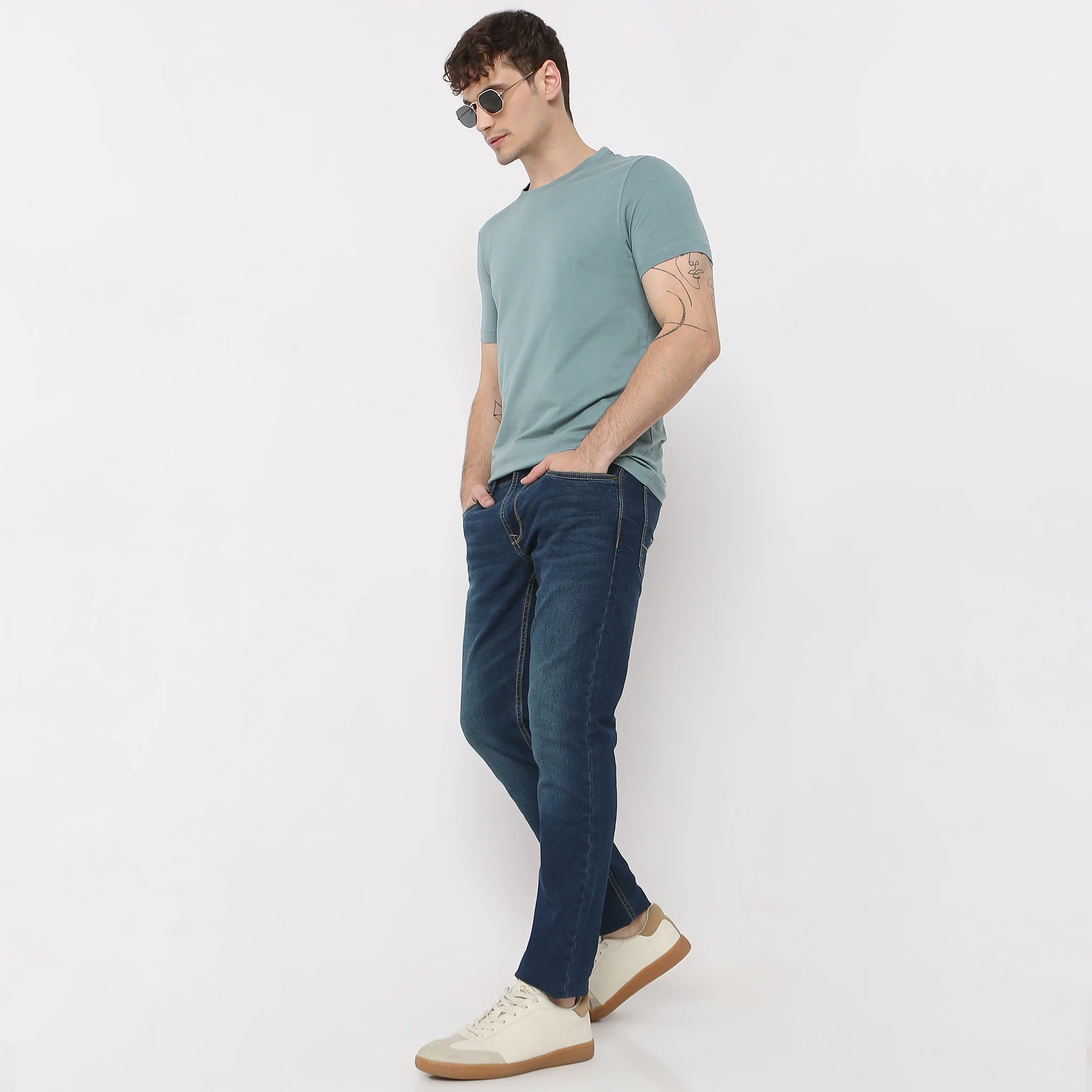 Union of DenimĀ® Whisker Washed With E-FastĀ® Stretch Skinny Fit Jeans - Image 6