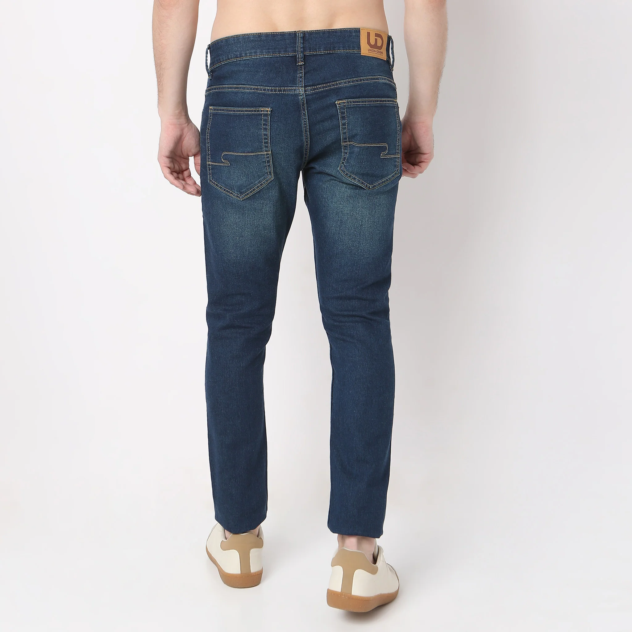 Union of DenimĀ® Whisker Washed With E-FastĀ® Stretch Skinny Fit Jeans - Image 8