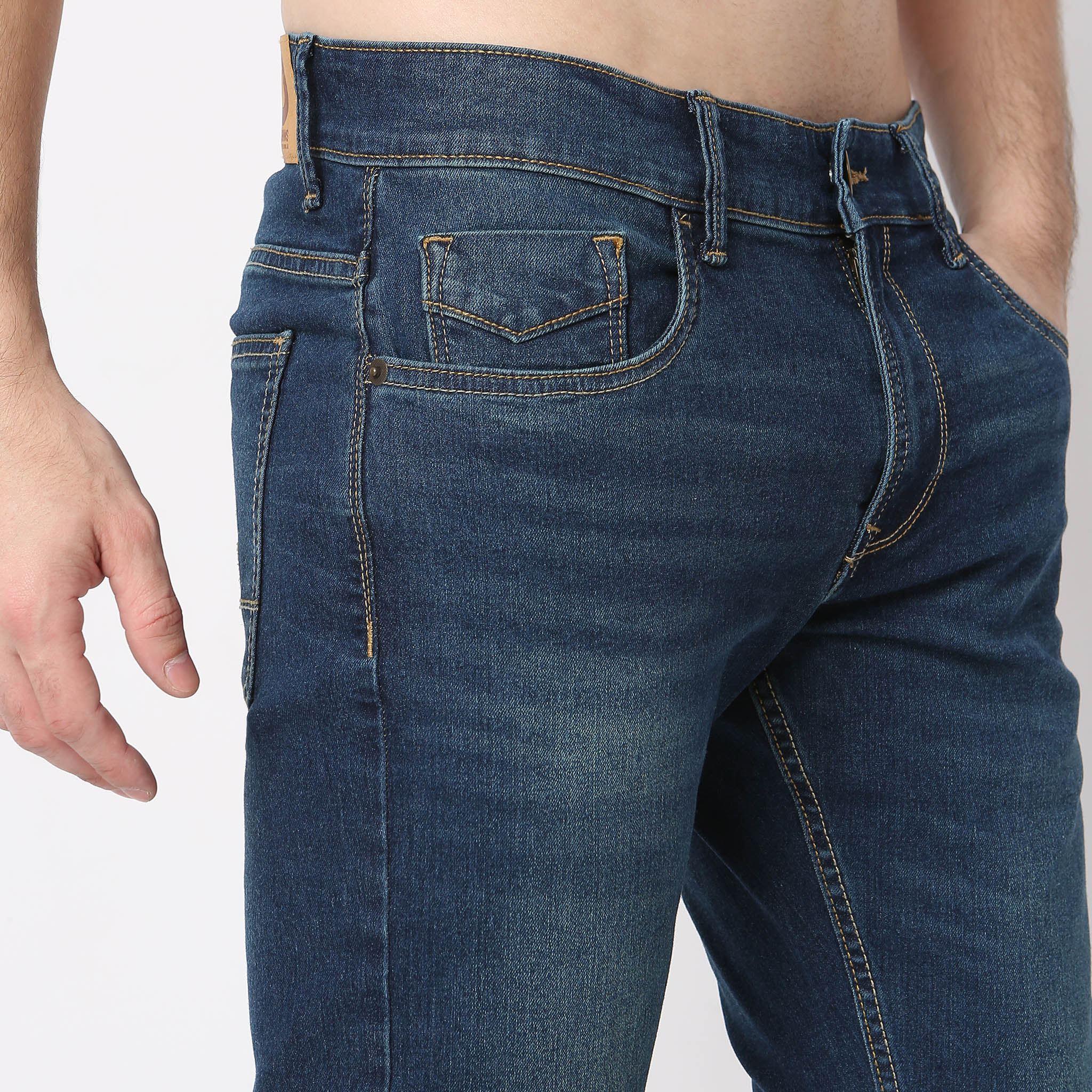 Union of DenimĀ® Whisker Washed With E-FastĀ® Stretch Skinny Fit Jeans - Image 9