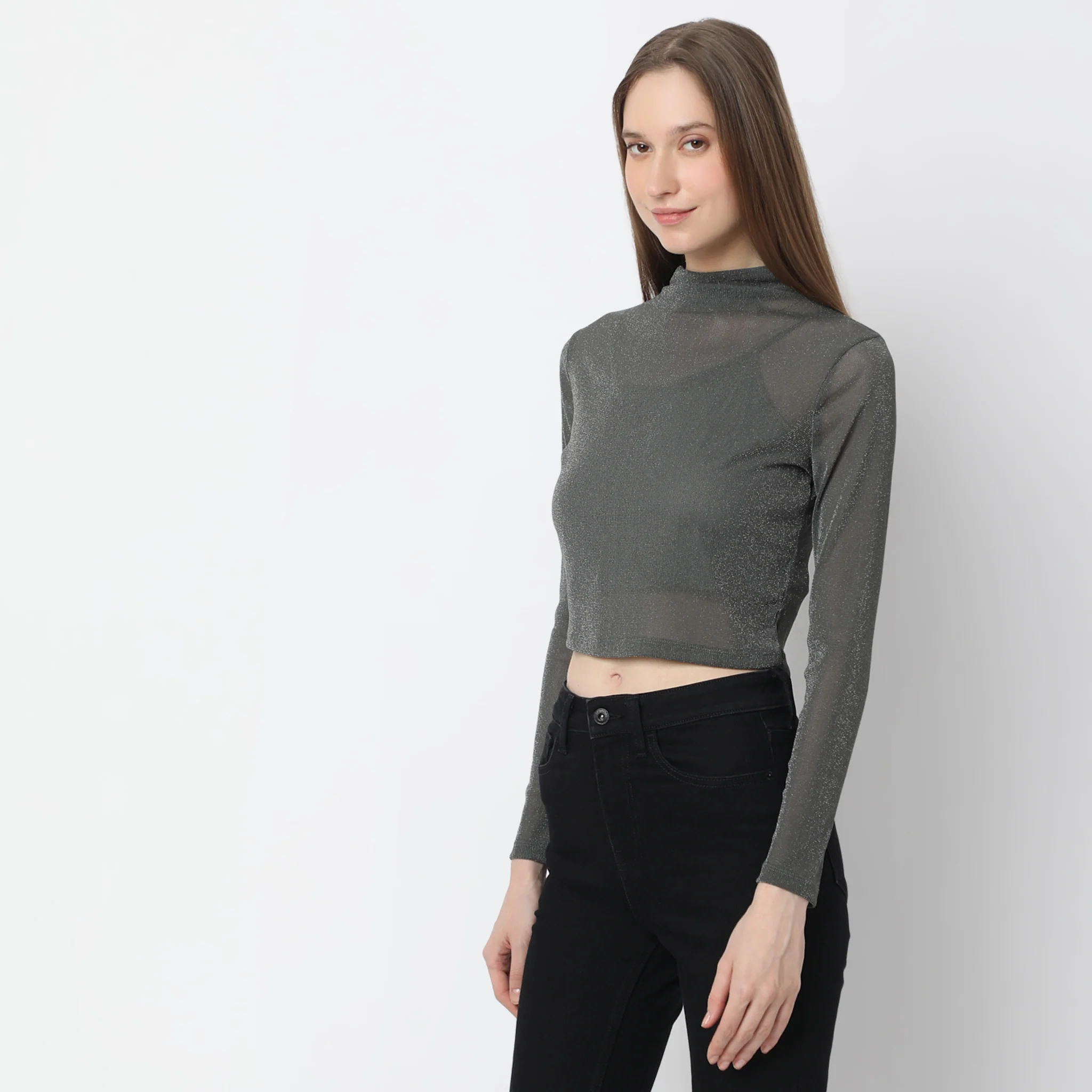 Slim Fit Betty Full Sleeve Party Top - Image 5
