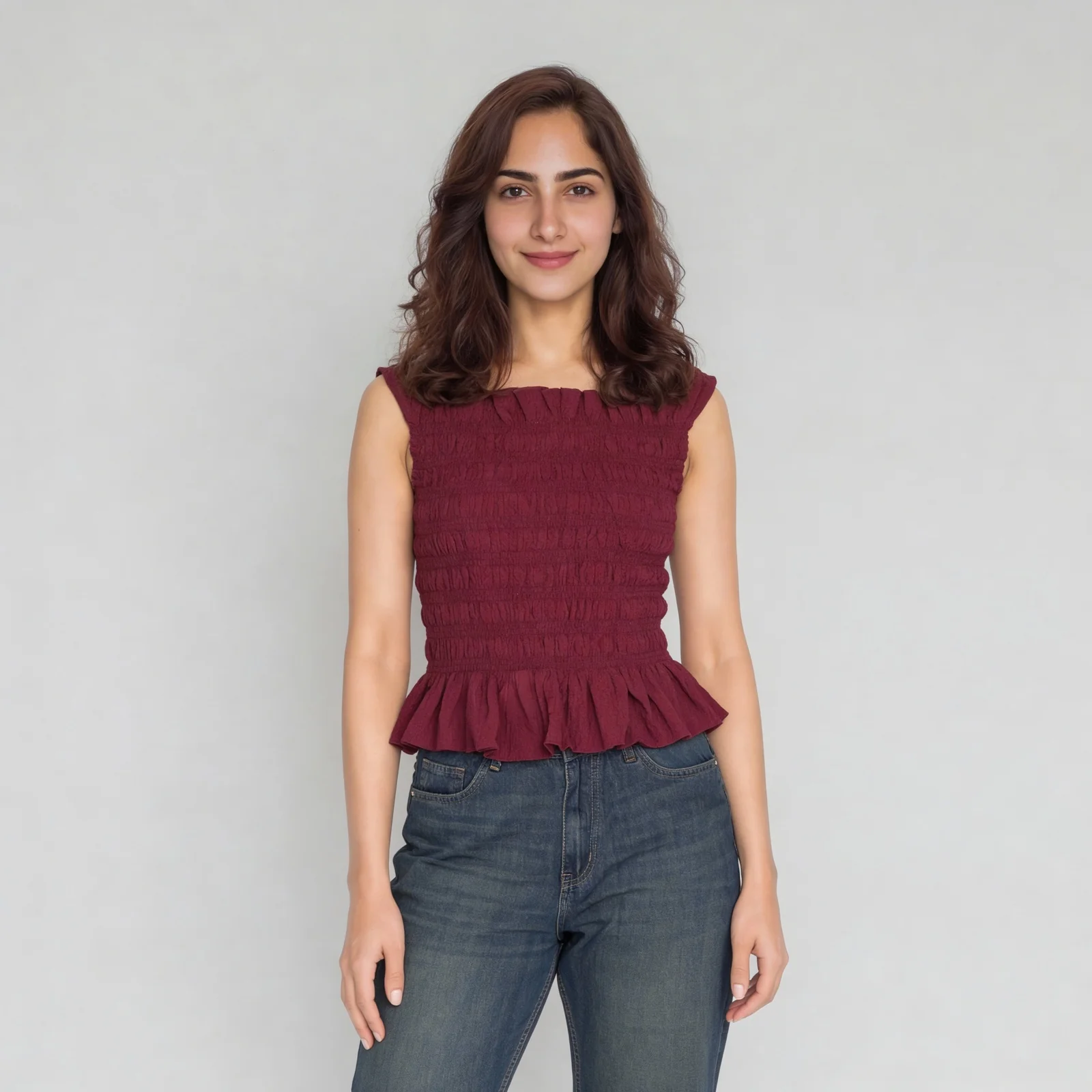 Slim Fit Crop Top - Image 2